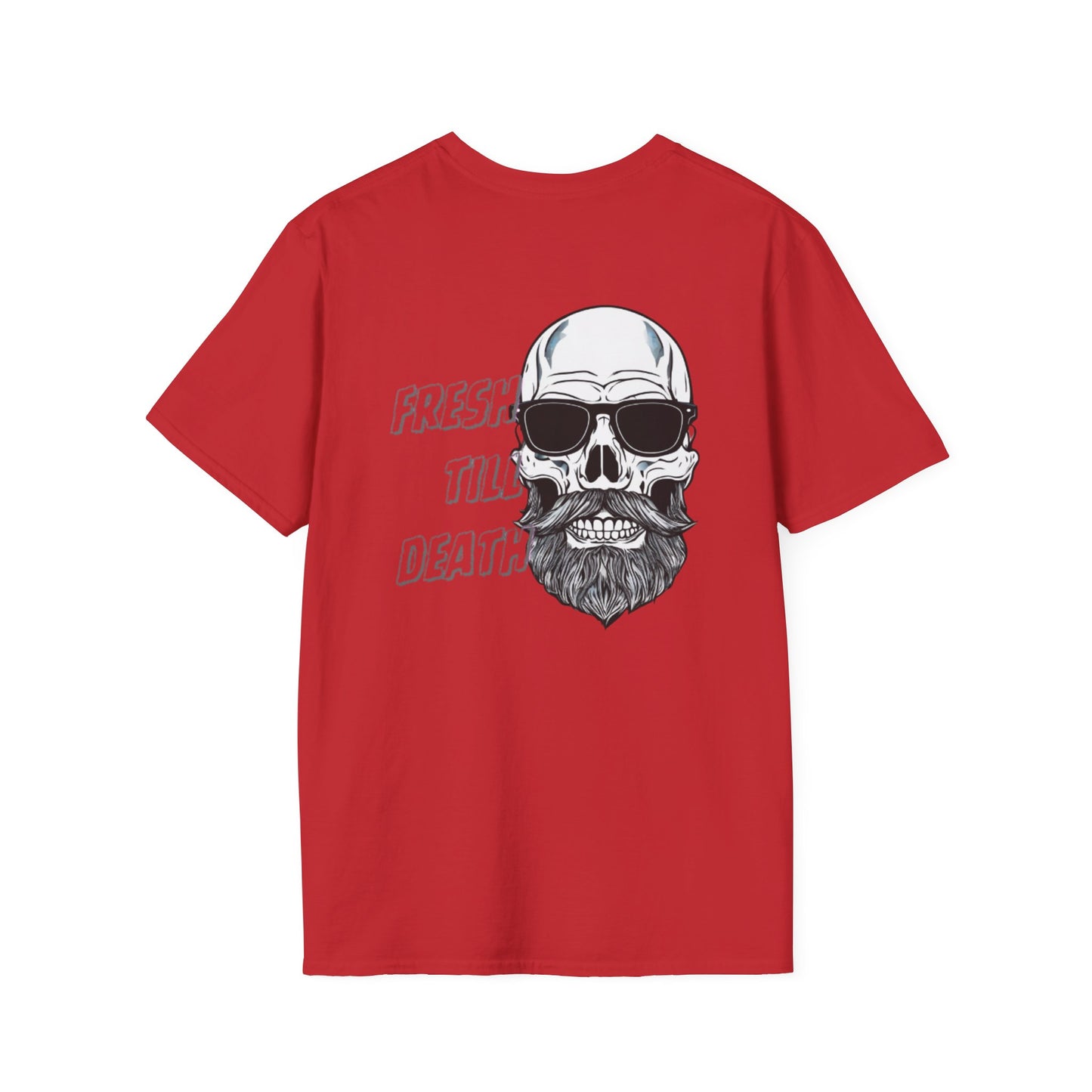 'FRESH TILL DEATH' - Baldy - UNISEX SOFTSTYLE TEE