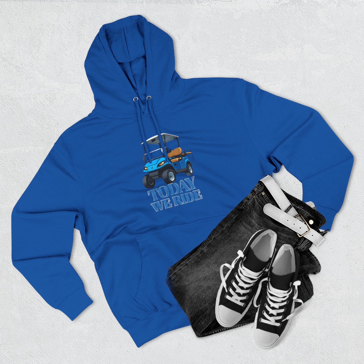 'HAHN' - ROLLIN - THREE PANEL FLEECE HOODIE