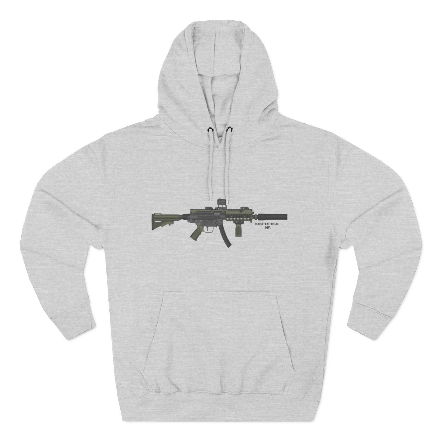 'HAHN TACTICAL DIV.' - MP5 - THREE PANEL FLEECE HOODIE