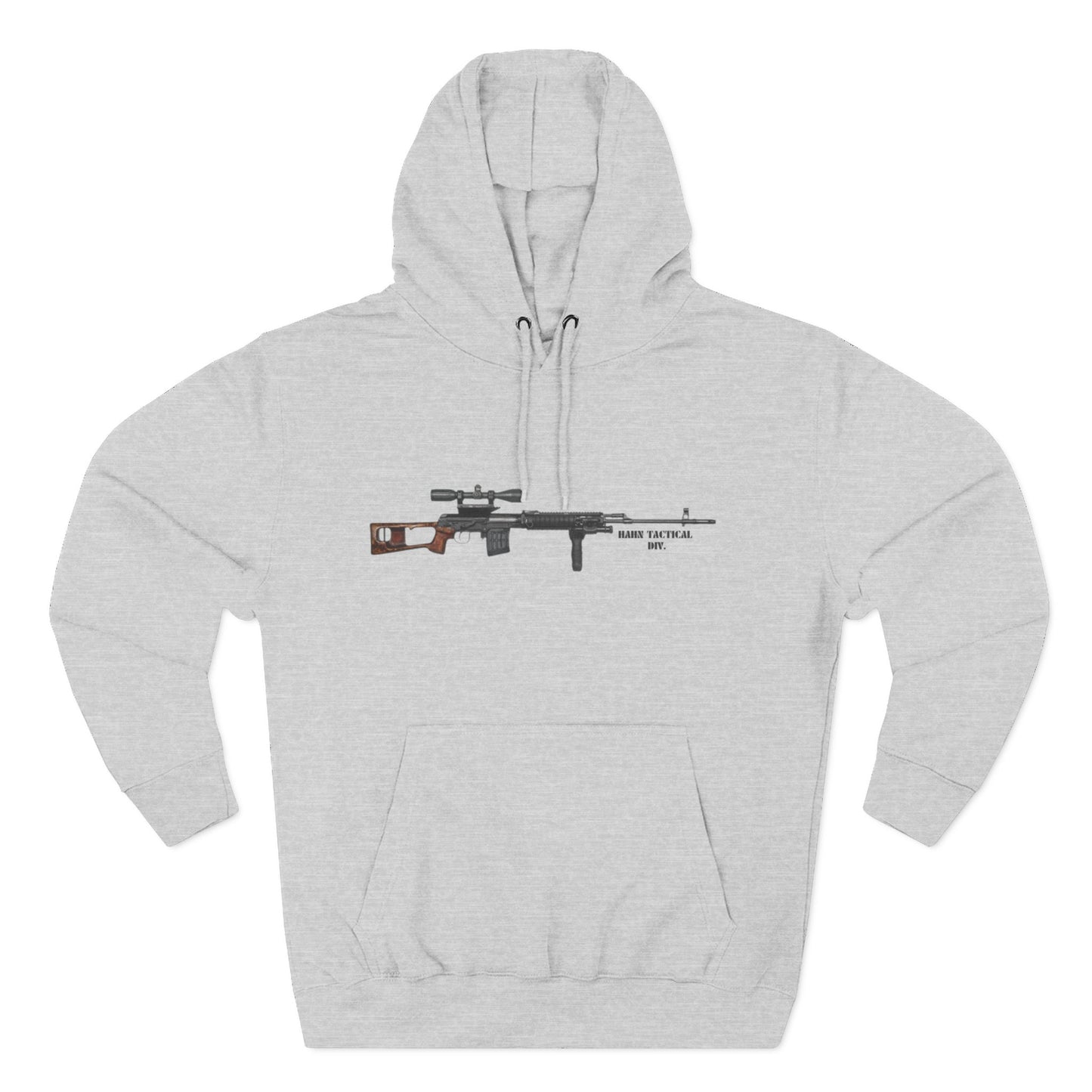 'HAHN TACTICAL DIV.' - DRAGUNOV SVD - THREE PANEL FLEECE HOODIE
