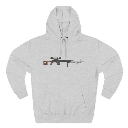 'HAHN TACTICAL DIV.' - DRAGUNOV SVD - THREE PANEL FLEECE HOODIE
