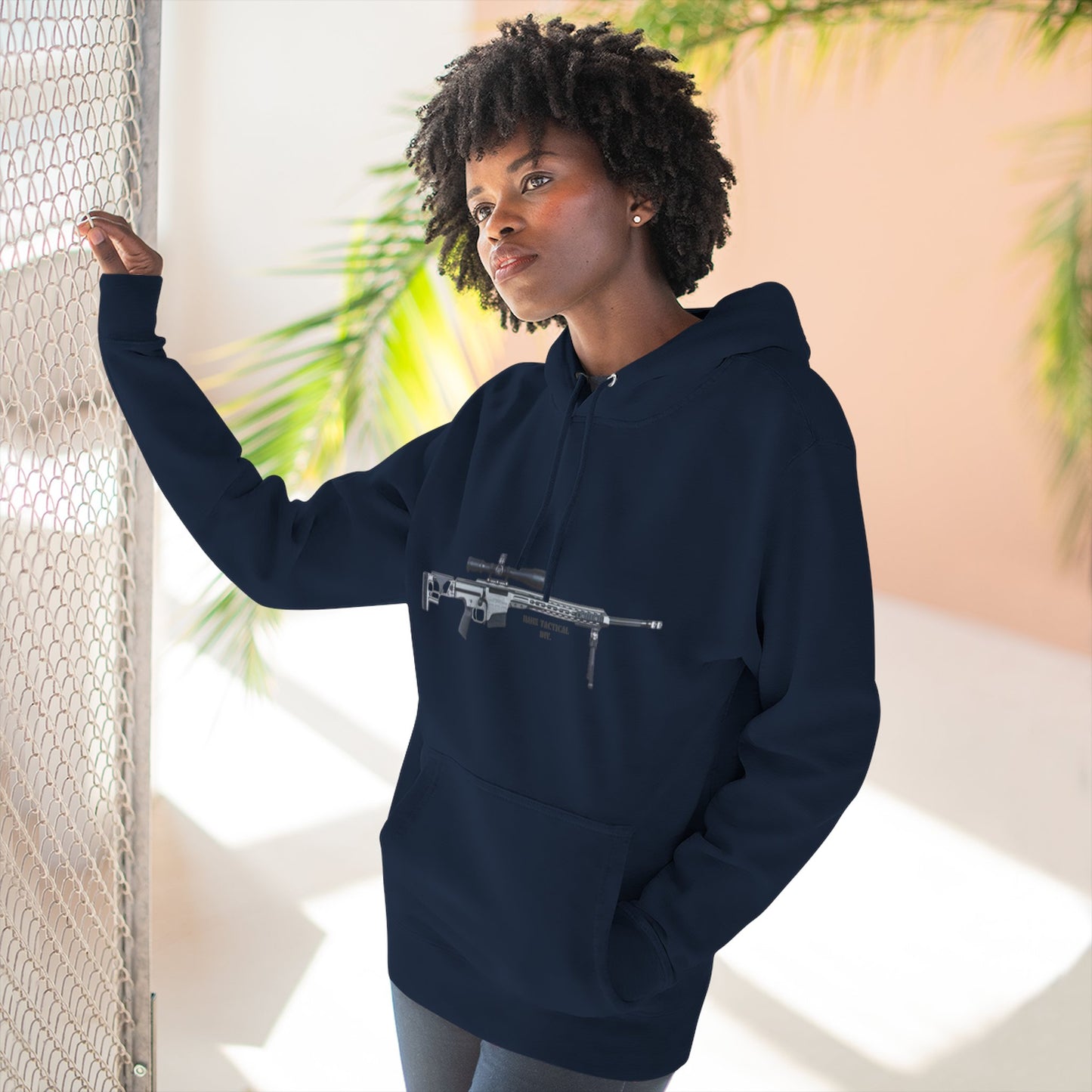 'HAHN TACTICAL DIV.' - BMG - THREE PANEL FLEECE HOODIE