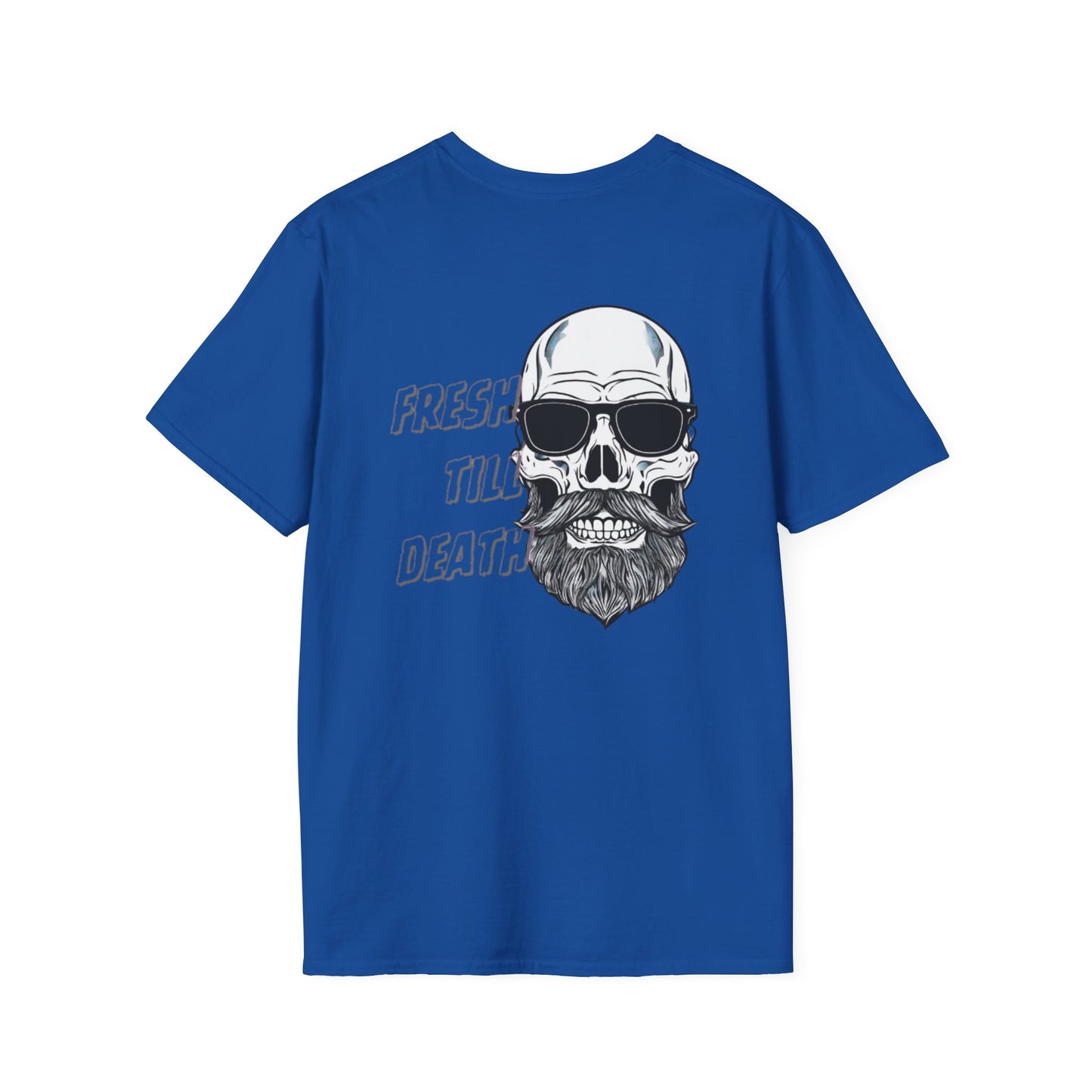 'FRESH TILL DEATH' - Baldy - UNISEX SOFTSTYLE TEE