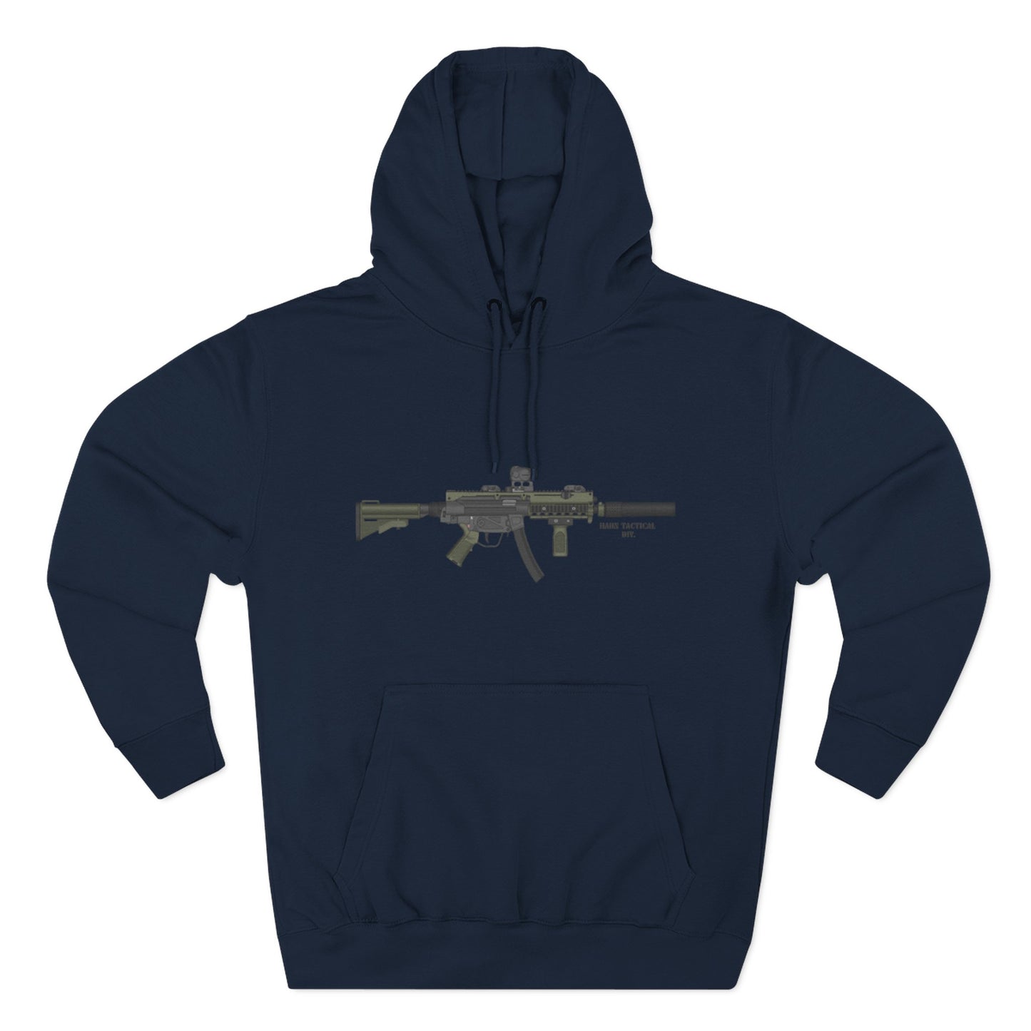 'HAHN TACTICAL DIV.' - MP5 - THREE PANEL FLEECE HOODIE