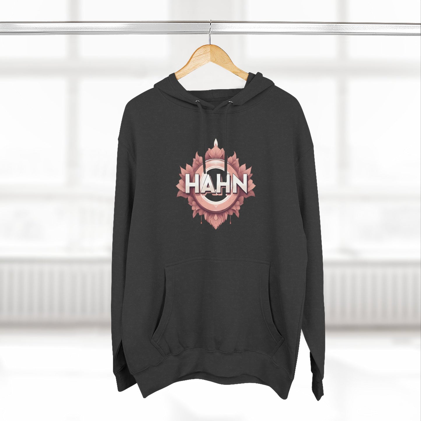 'HAHN' - WOMENS THREE PANEL FLEECE HOODIE
