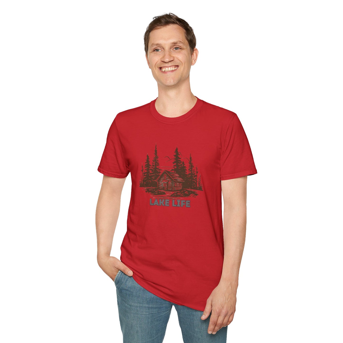 'HAHN' - LAKE LIFE - UNISEX SOFTSTYLE TEE