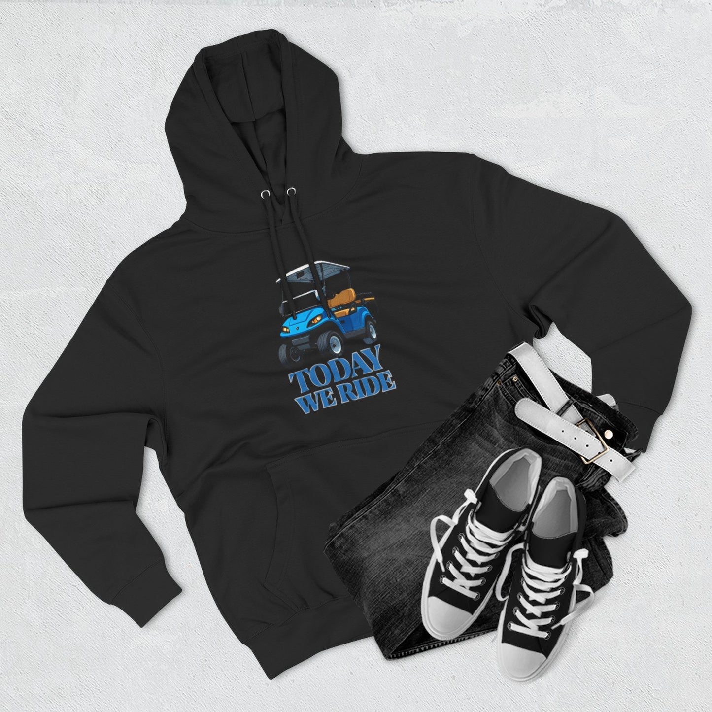 'HAHN' - ROLLIN - THREE PANEL FLEECE HOODIE