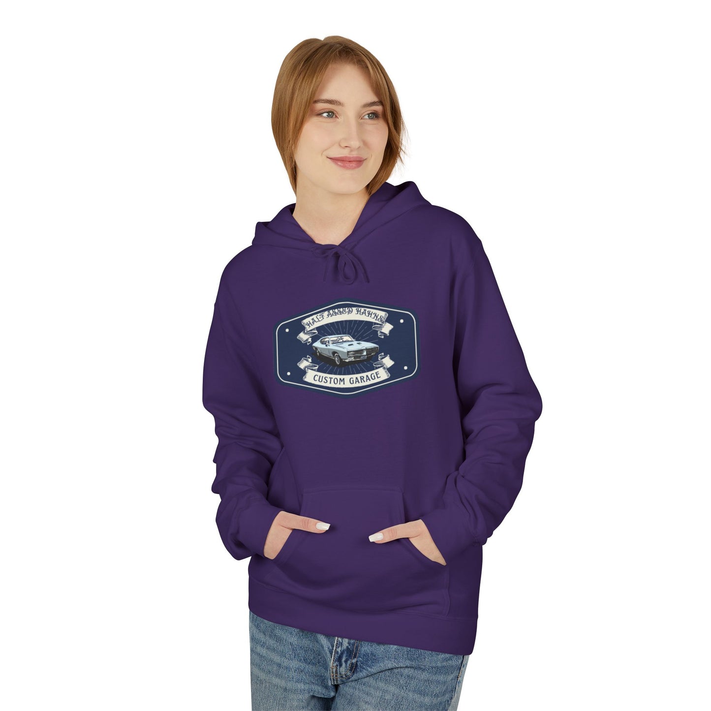 HAHN Custom Garage Fleece Hoodie - Unisex Midweight Comfortwear