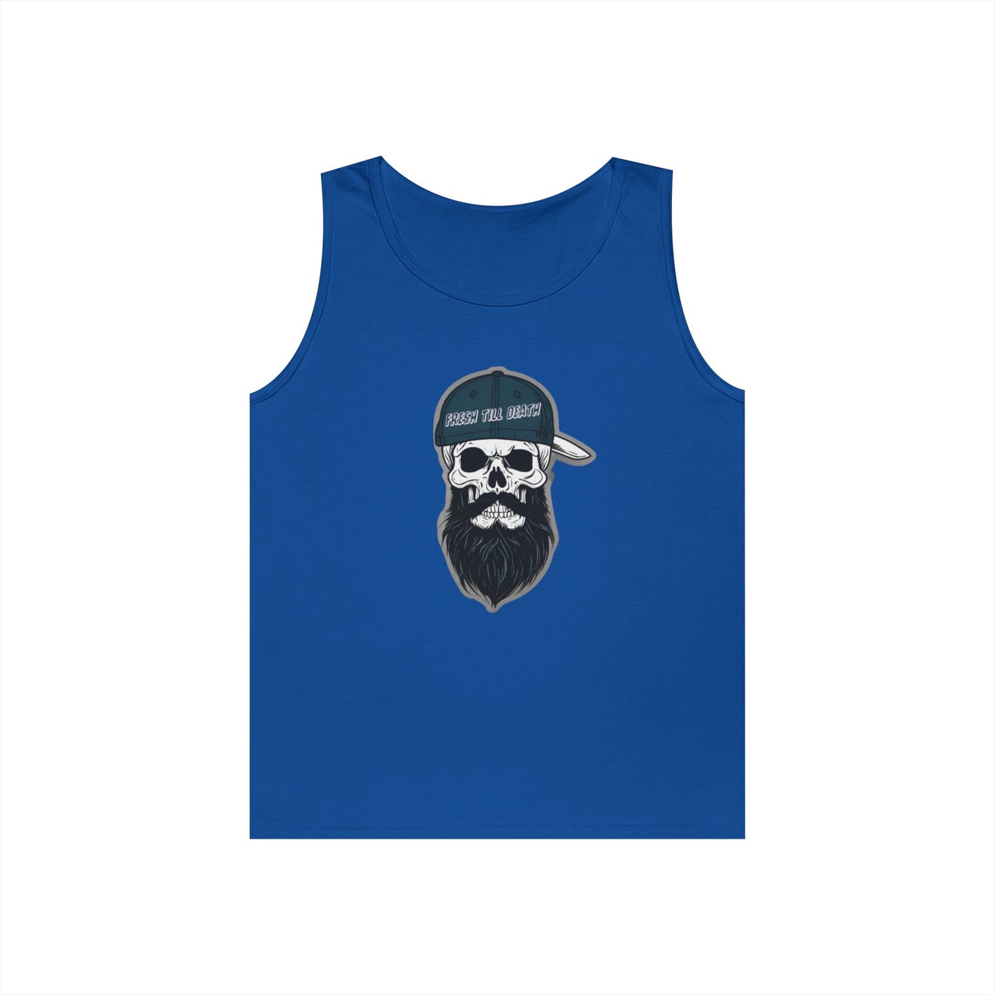 'FRESH TILL DEATH' PUNKIN' - UNISEX HEAVY COTTON TANK TOP