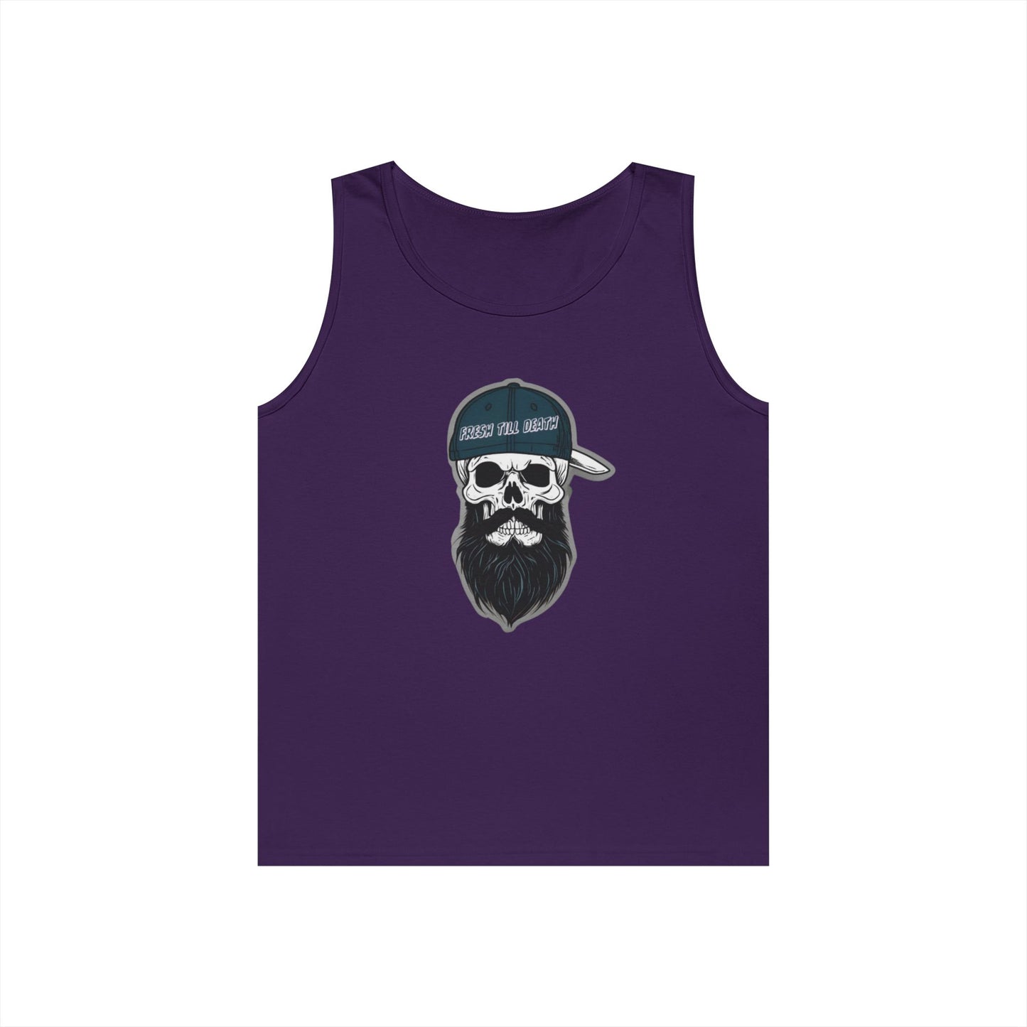 'FRESH TILL DEATH' PUNKIN' - UNISEX HEAVY COTTON TANK TOP