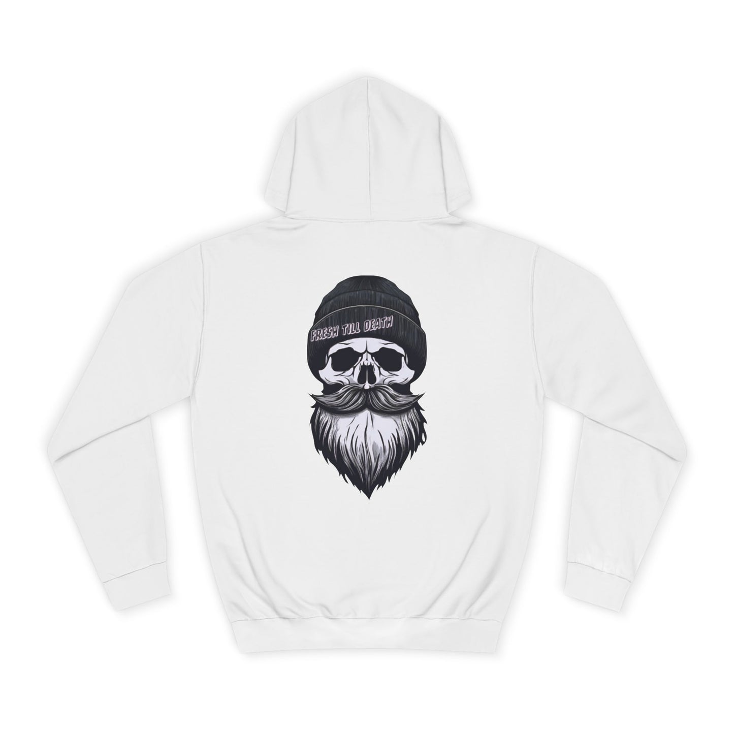 'FRESH TILL DEATH' - Hipster - UNISEX COLLEGE HOODIE