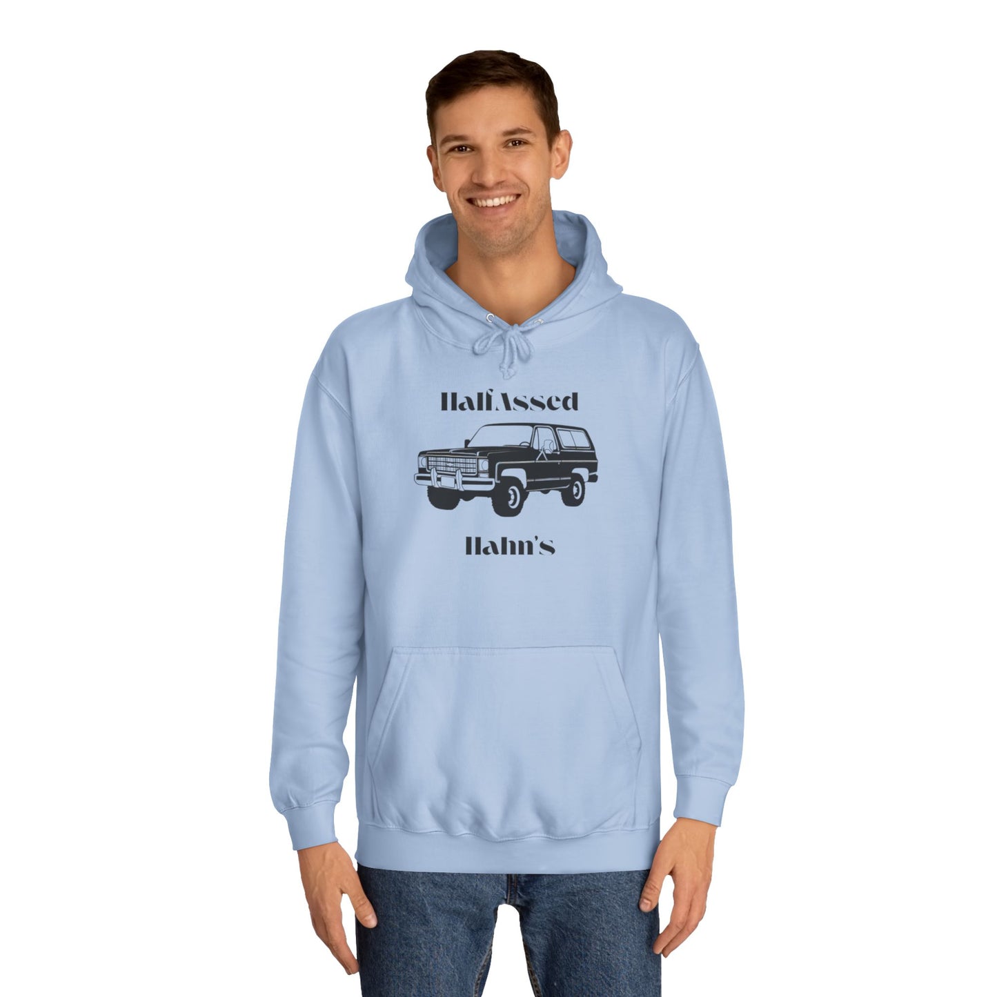 Unisex College Hoodie - Relaxed Vibes