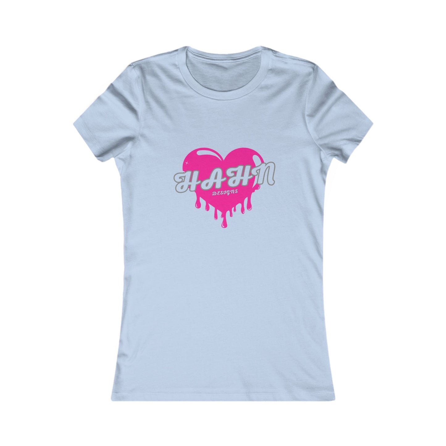 'HAHN' DRIPPING HEART - WOMENS SHORT SLEEVE TEE
