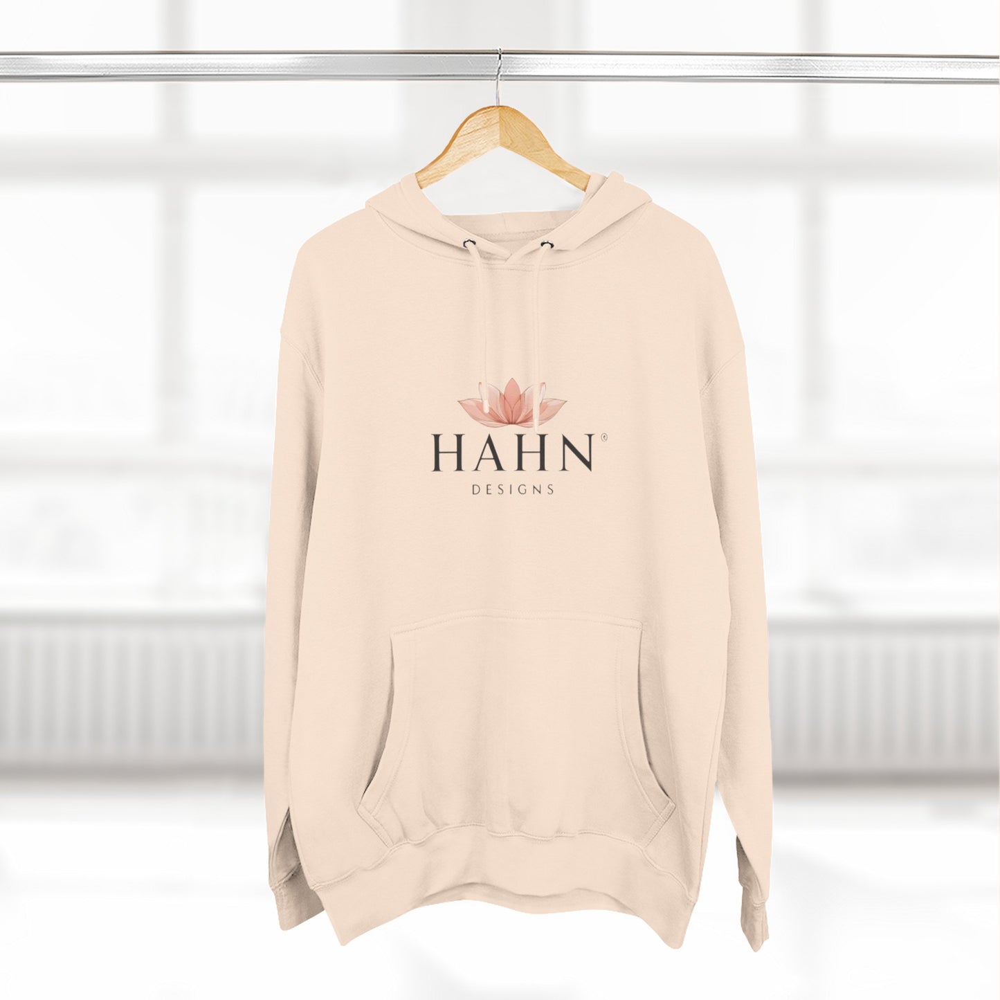 'HAHN' LOTUS - WOMENS FLEECE THREE PANEL HOODIE