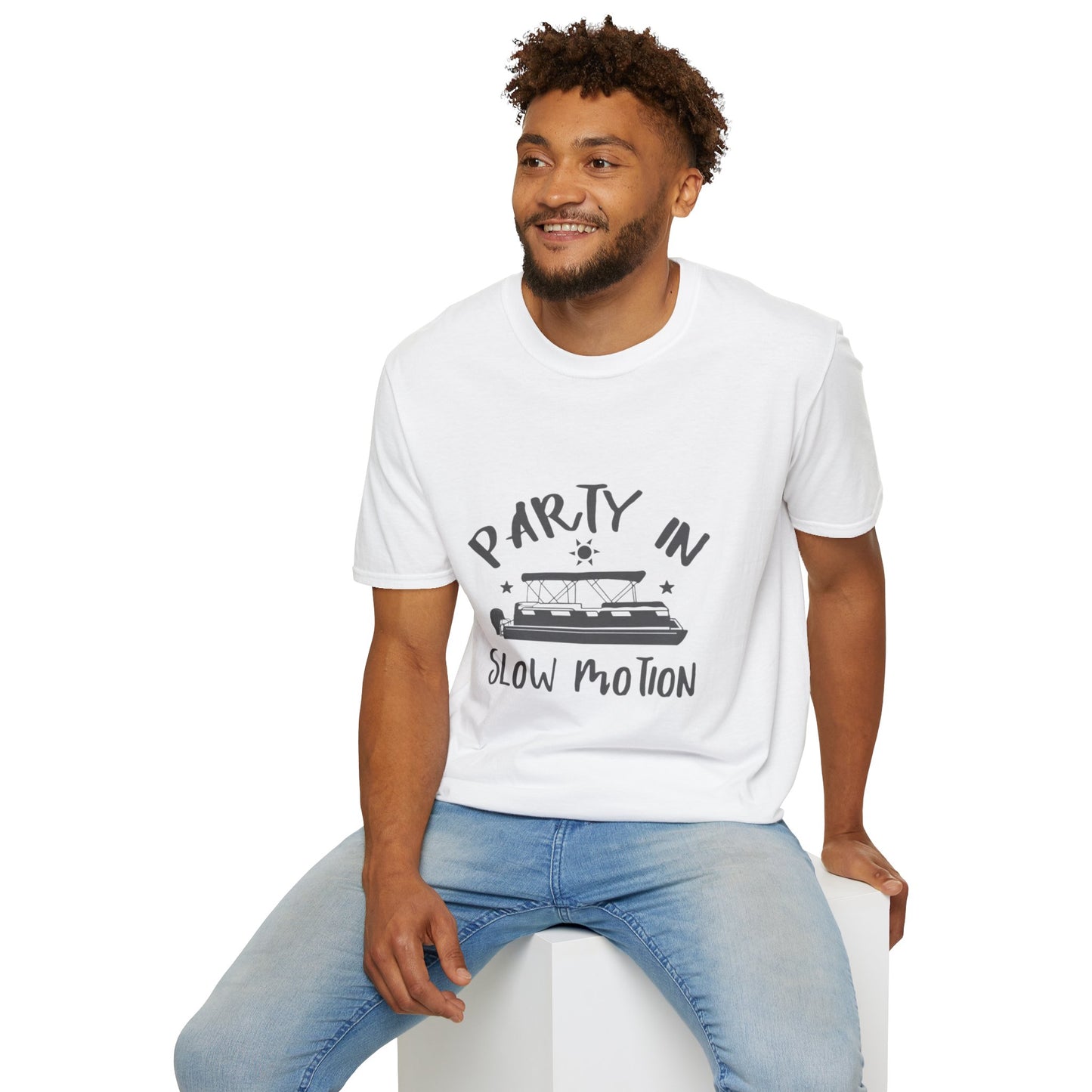 PARTY IN SLOW MOTION - SOFTSTYLE TEE