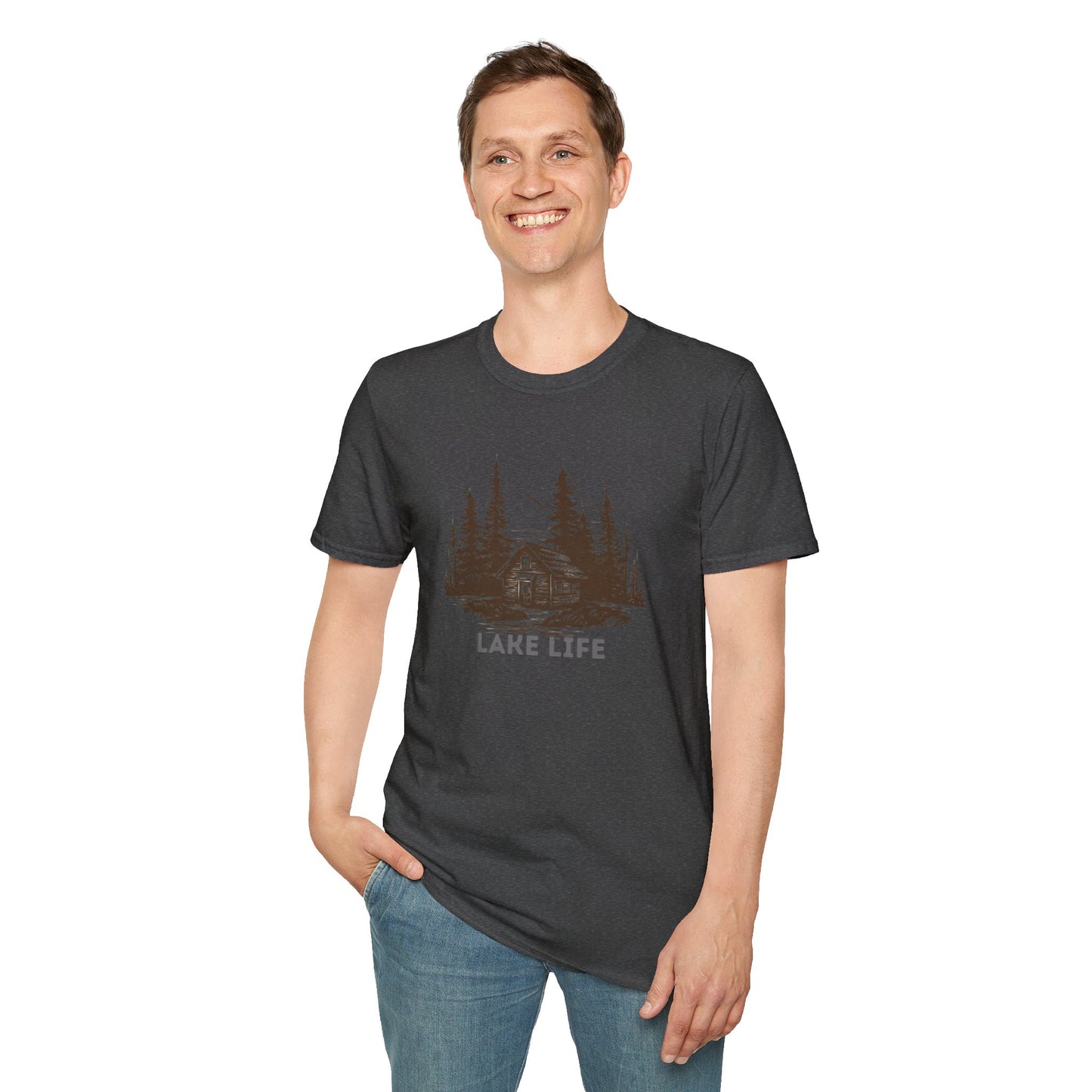 'HAHN' - LAKE LIFE - UNISEX SOFTSTYLE TEE