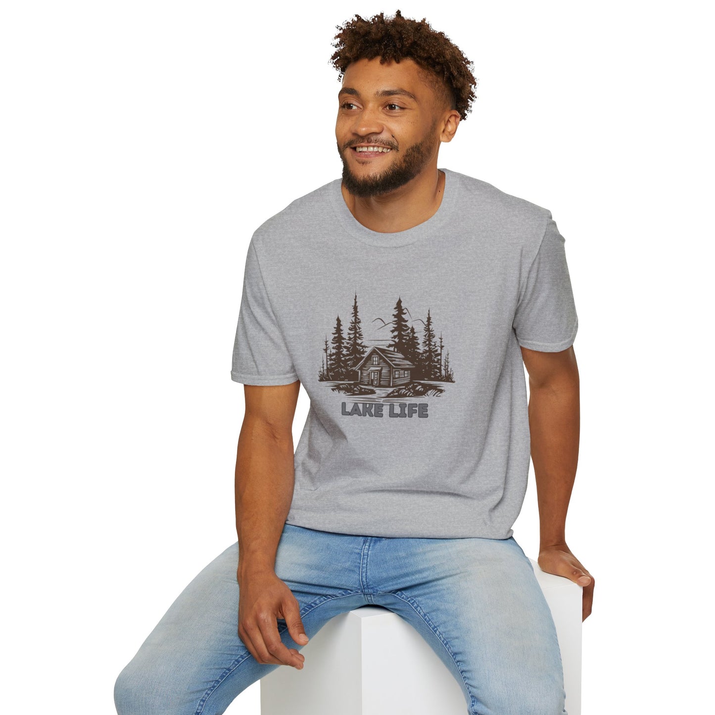 'HAHN' - LAKE LIFE - UNISEX SOFTSTYLE TEE