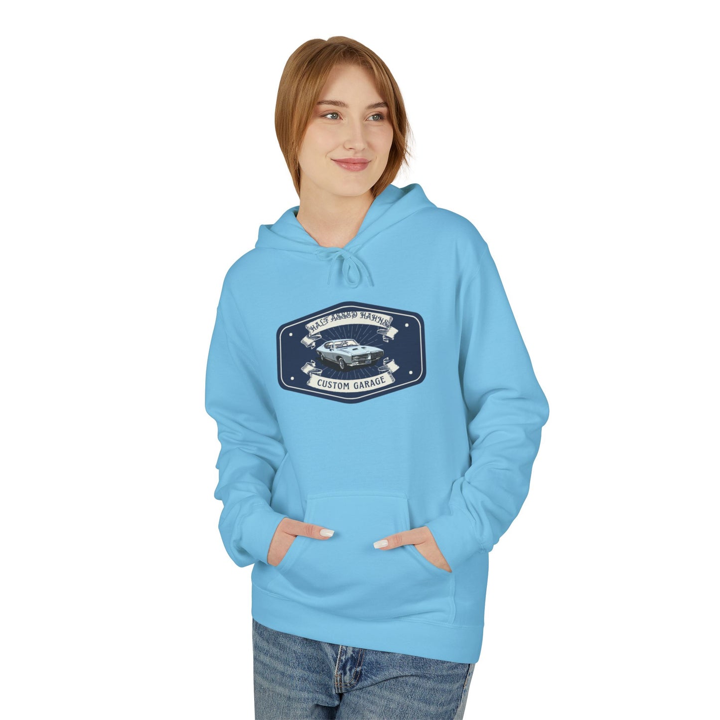 HAHN Custom Garage Fleece Hoodie - Unisex Midweight Comfortwear