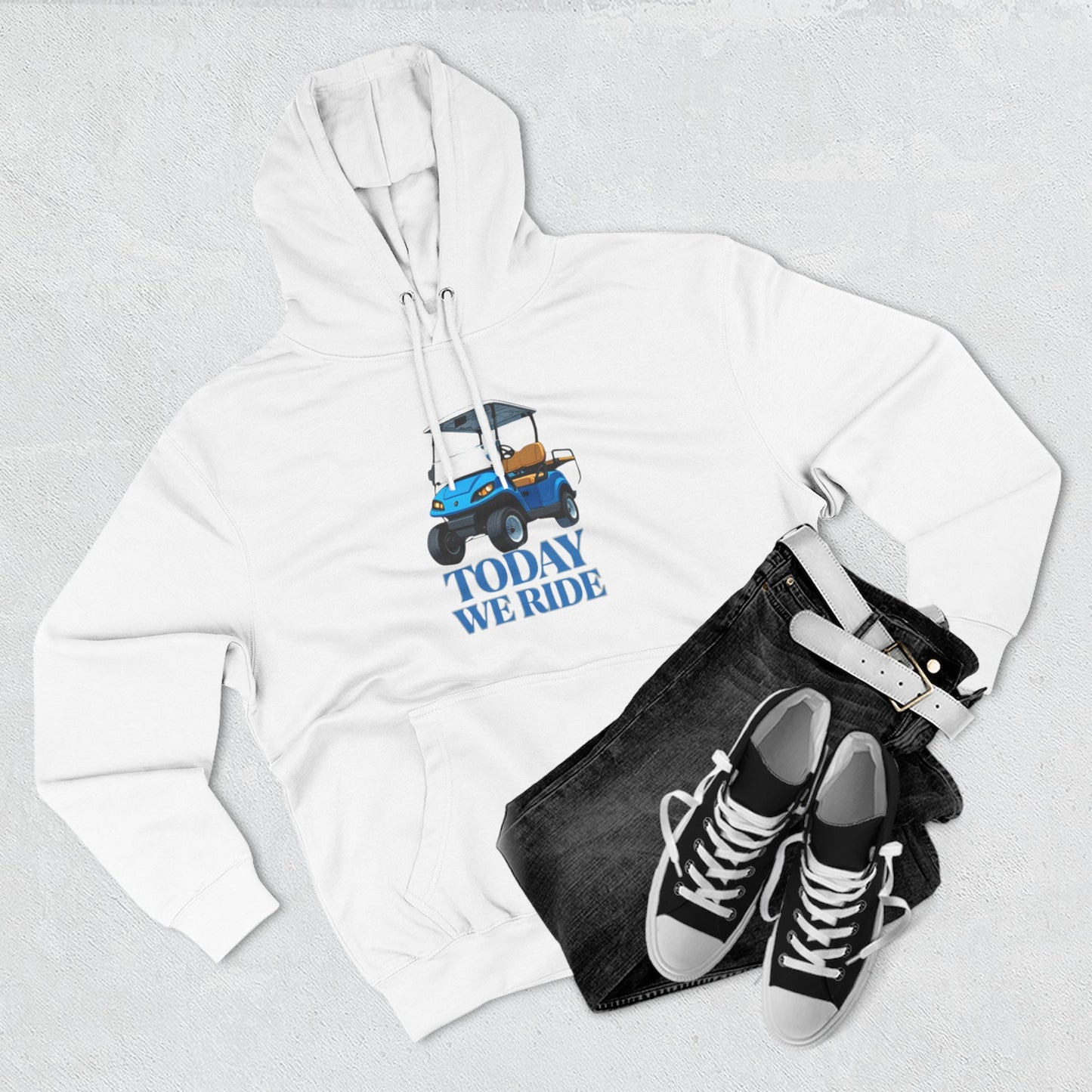 'HAHN' - ROLLIN - THREE PANEL FLEECE HOODIE