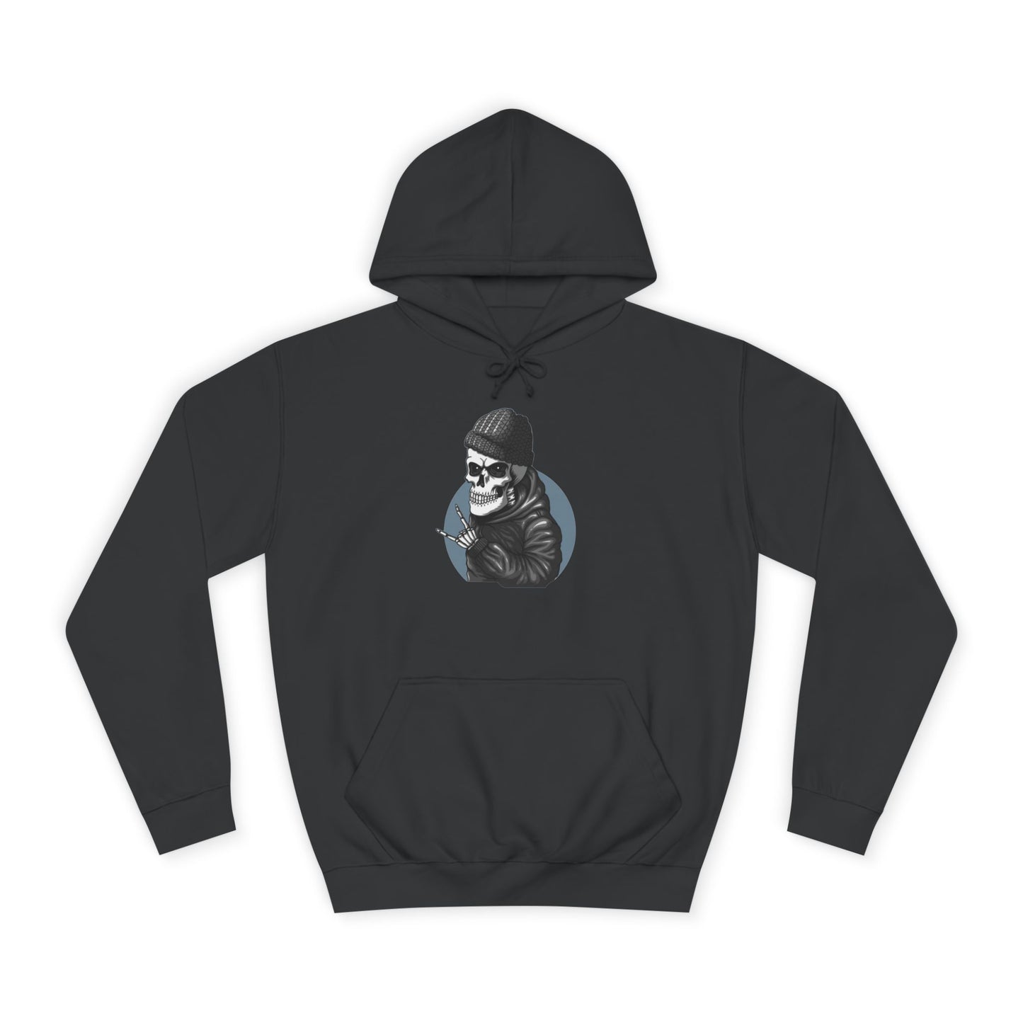 Skull Unisex College Hoodie - Streetwear Casual Style