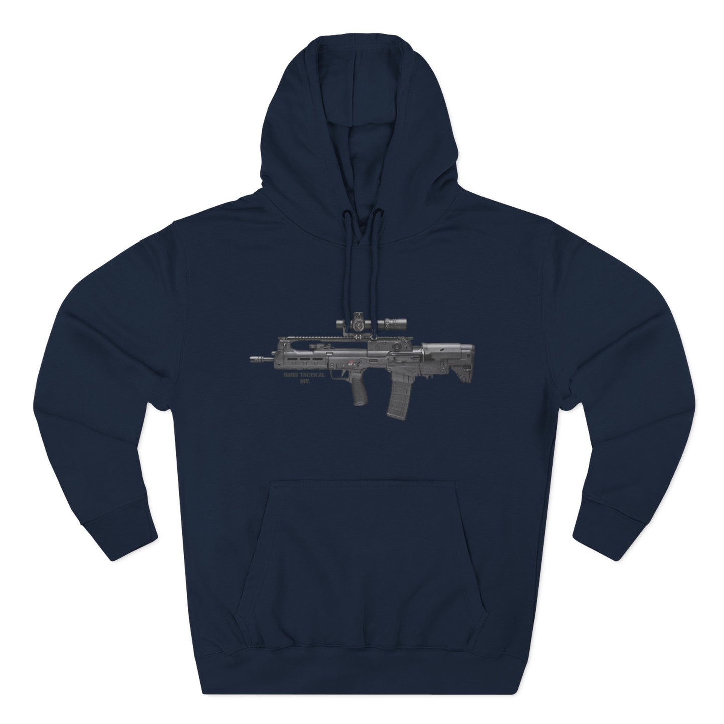 'HAHN TACTICAL DIV.' - BULLPUP - THREE PANEL FLEECE HOODIE
