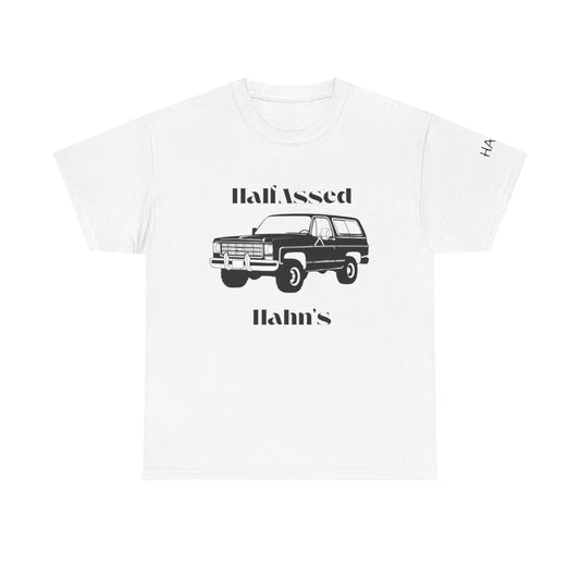 Half Assed Unisex Heavy Cotton Tee - Stylish and Casual T-Shirt