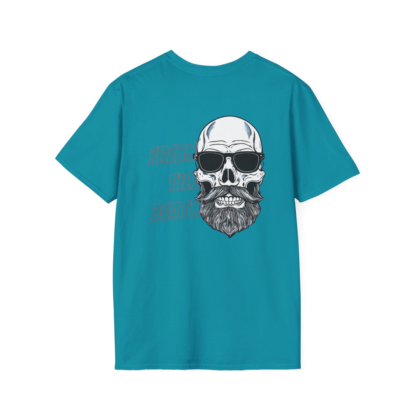 'FRESH TILL DEATH' - Baldy - UNISEX SOFTSTYLE TEE