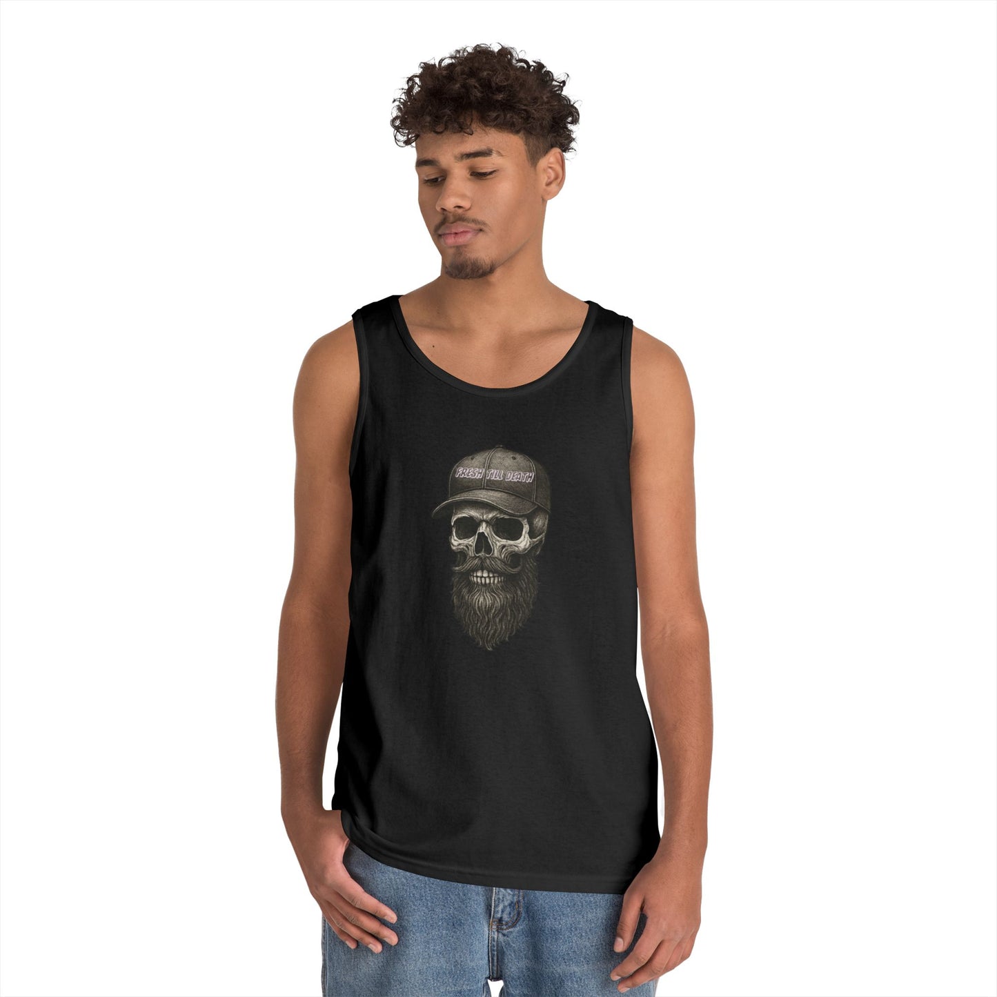 'FRESH TILL DEATH' RENEGADE - UNISEX HEAVY COTTON TANK TOP
