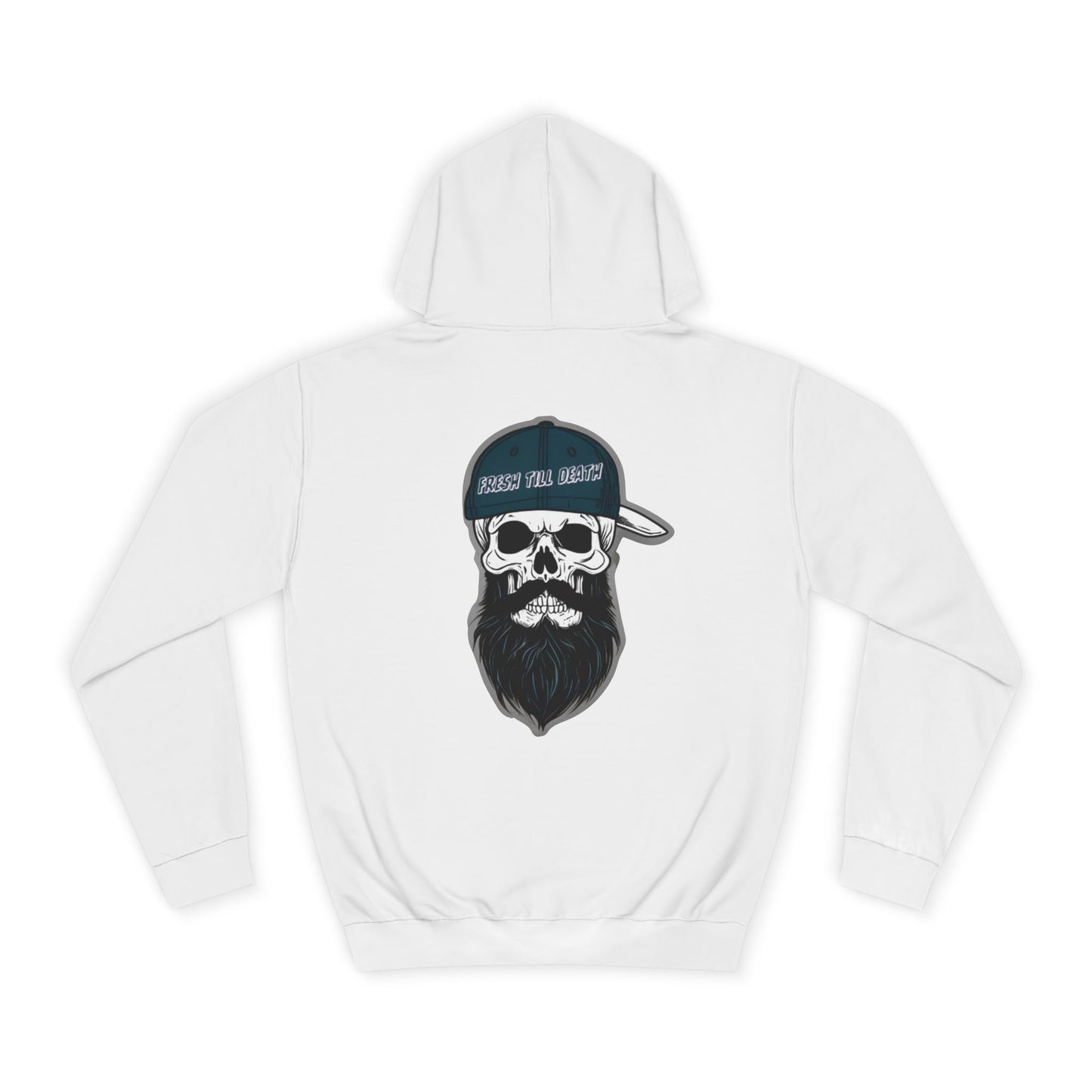 'FRESH TILL DEATH' - Punkin' - UNISEX COLLEGE HOODIE