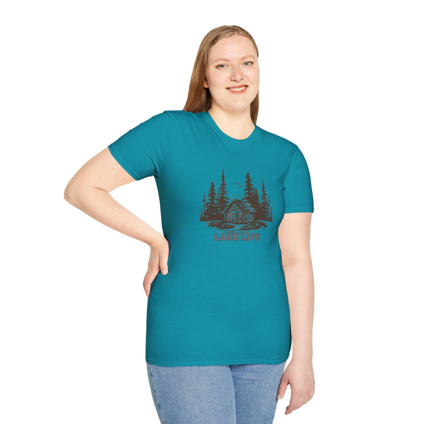 'HAHN' - LAKE LIFE - UNISEX SOFTSTYLE TEE