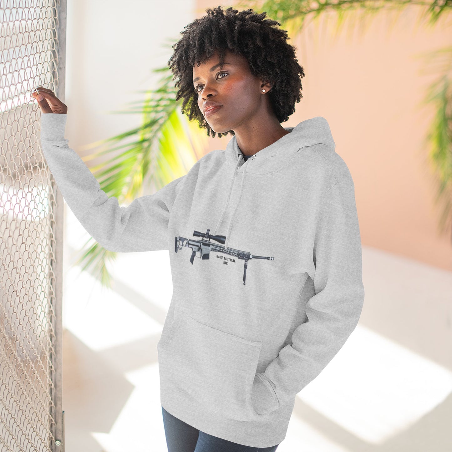 'HAHN TACTICAL DIV.' - BMG - THREE PANEL FLEECE HOODIE