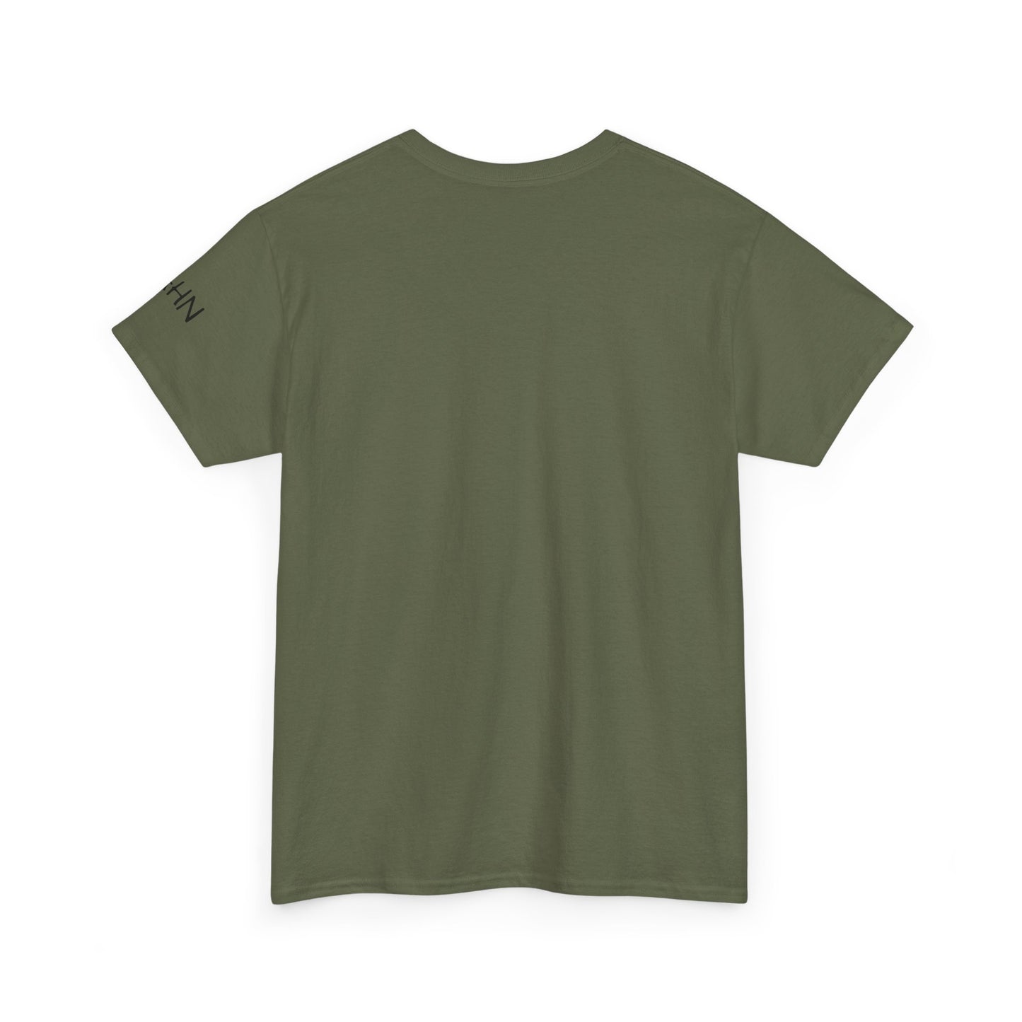 Unisex Heavy Cotton Tee - 'Danger: Mentally Ustable and Not Medicated'
