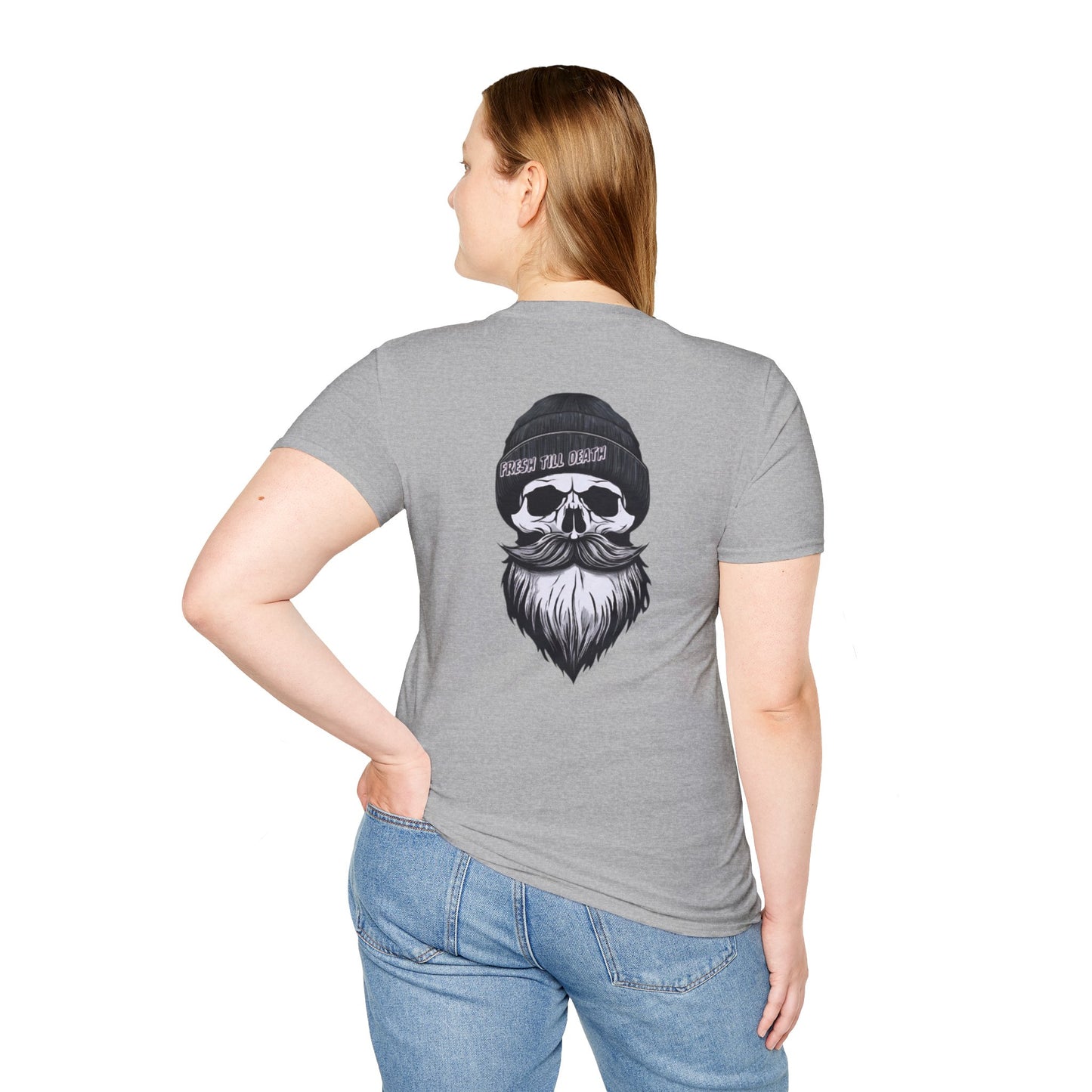 'FRESH TILL DEATH' - Hipster - UNISEX SOFTSTYLE TEE
