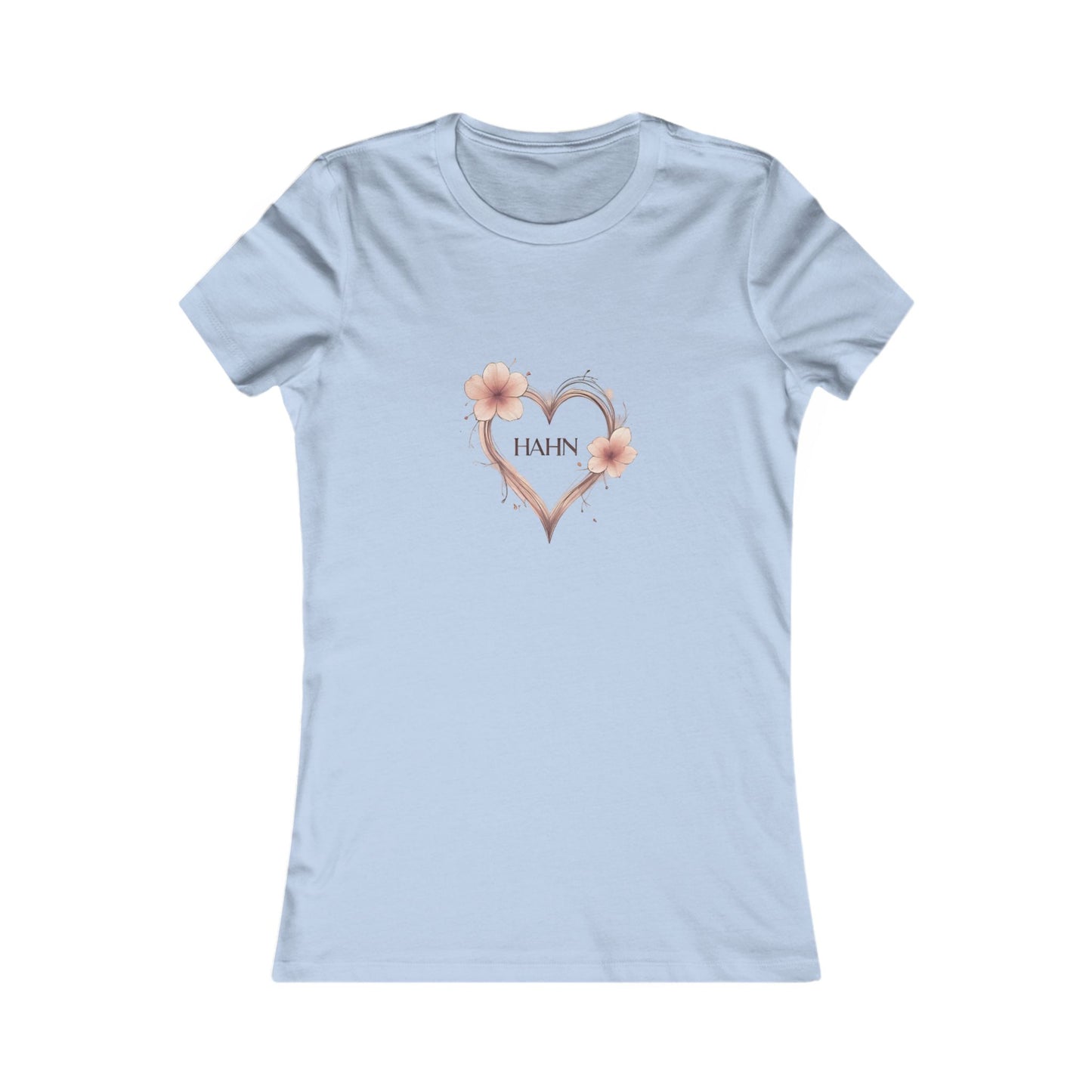 'HAHN' HEART - WOMENS SHORT SLEEVE TEE