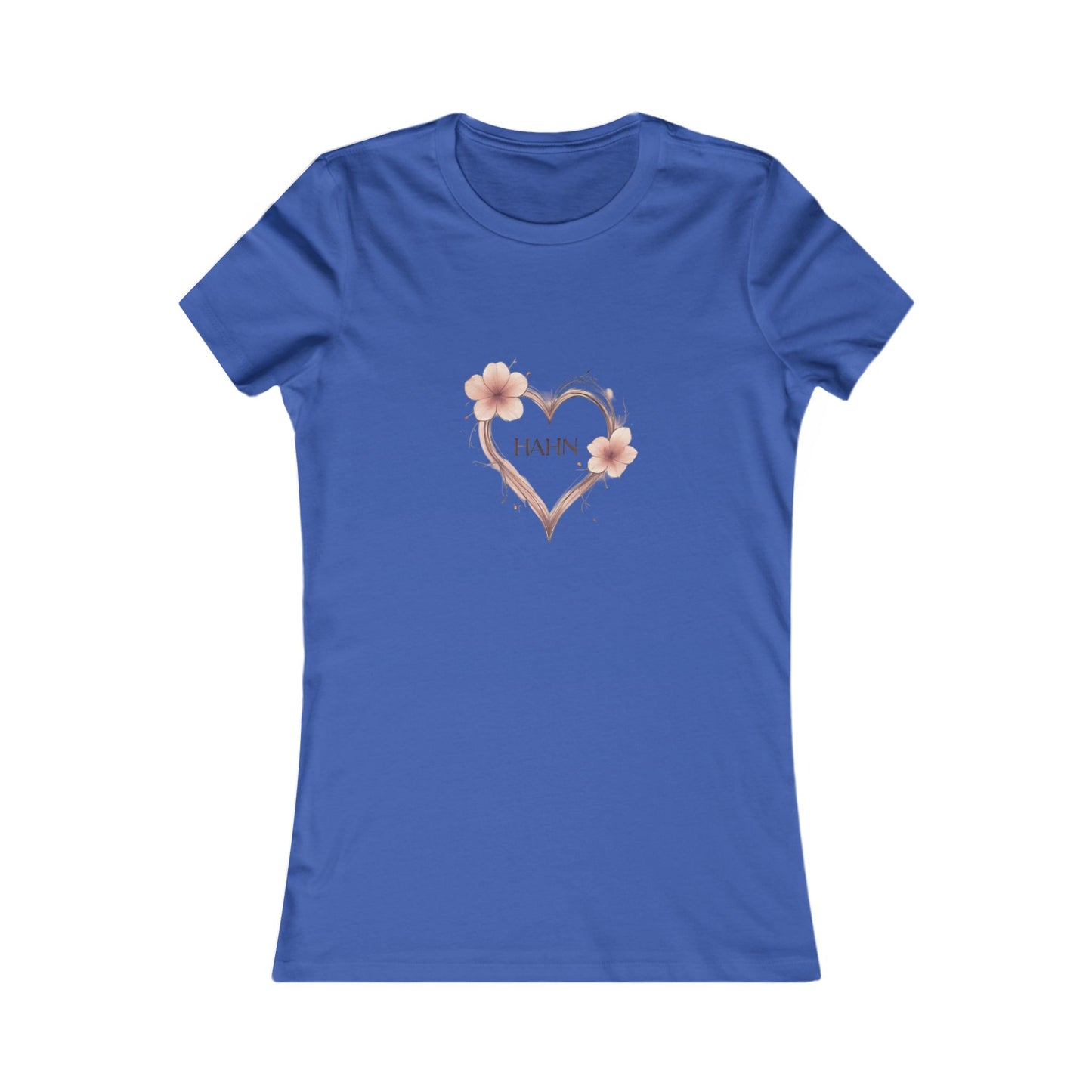 'HAHN' HEART - WOMENS SHORT SLEEVE TEE