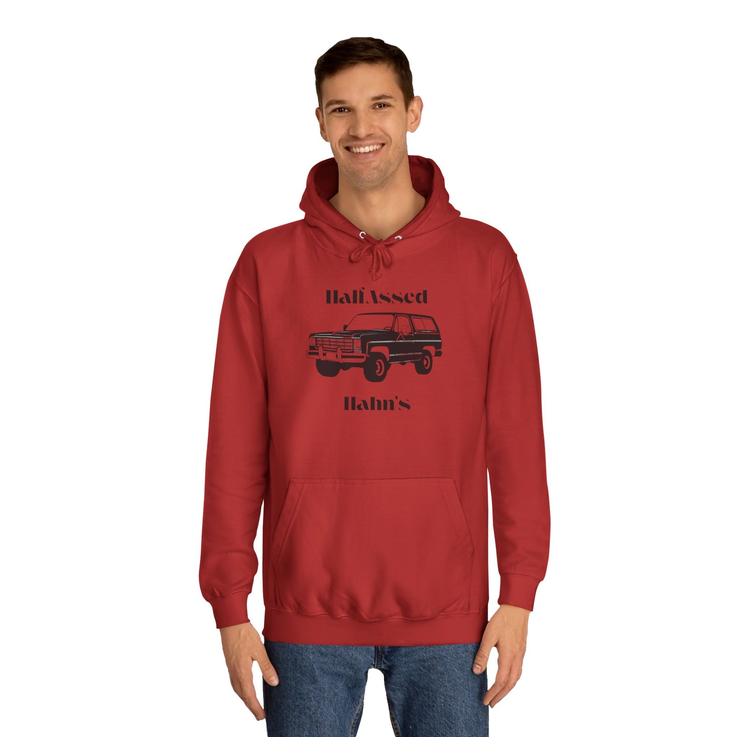 Unisex College Hoodie - Relaxed Vibes