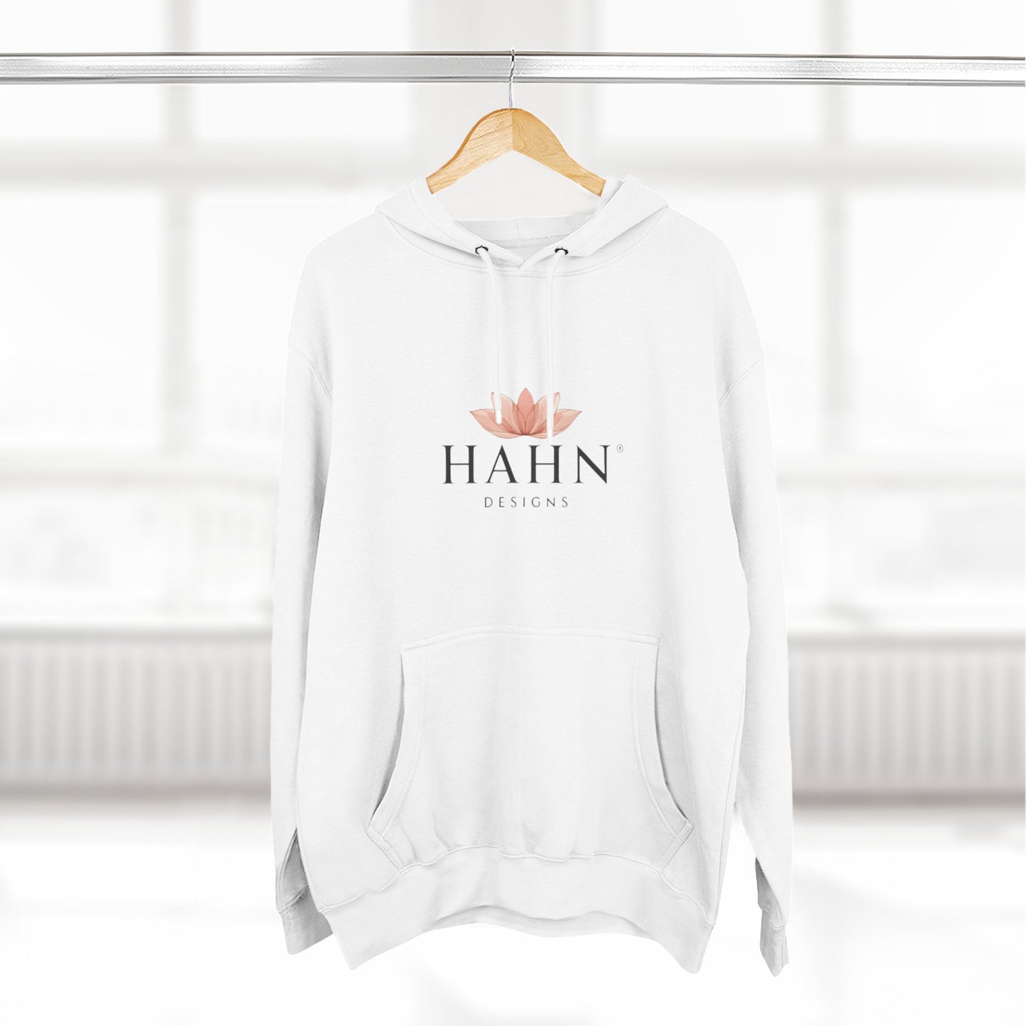'HAHN' LOTUS - WOMENS FLEECE THREE PANEL HOODIE