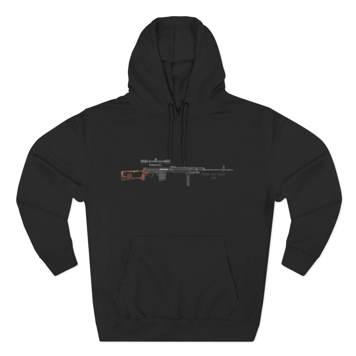 'HAHN TACTICAL DIV.' - DRAGUNOV SVD - THREE PANEL FLEECE HOODIE