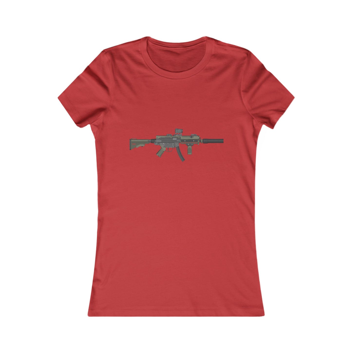 'HAHN TACTICAL DIV.' - MP5 - WOMENS SHORT SLEEVE TEE