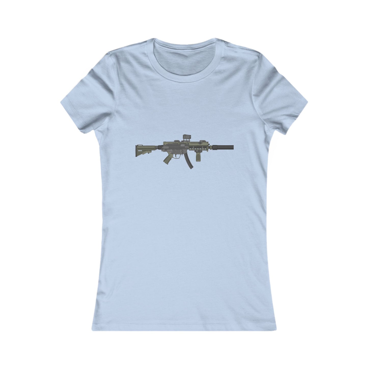 'HAHN TACTICAL DIV.' - MP5 - WOMENS SHORT SLEEVE TEE