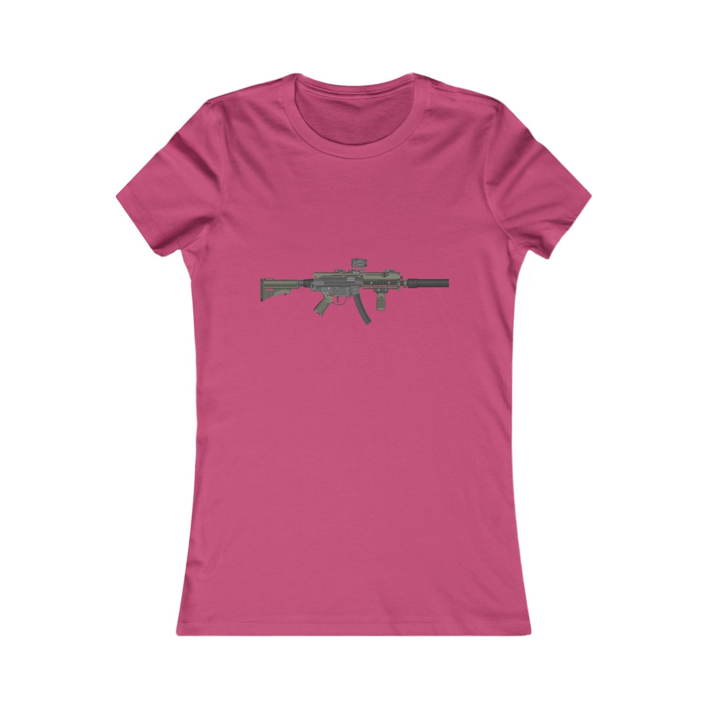 'HAHN TACTICAL DIV.' - MP5 - WOMENS SHORT SLEEVE TEE