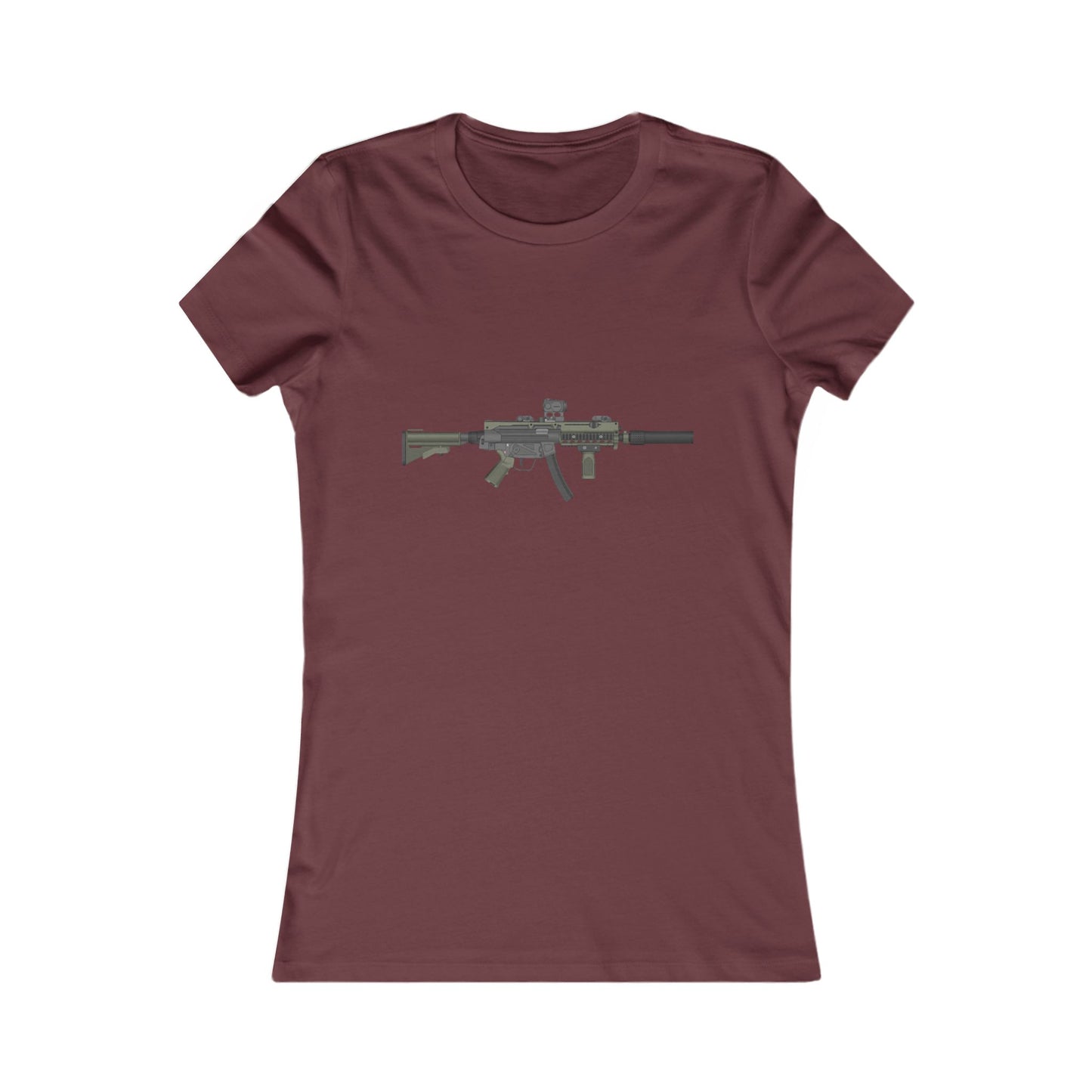 'HAHN TACTICAL DIV.' - MP5 - WOMENS SHORT SLEEVE TEE