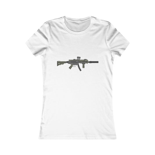 'HAHN TACTICAL DIV.' - MP5 - WOMENS SHORT SLEEVE TEE