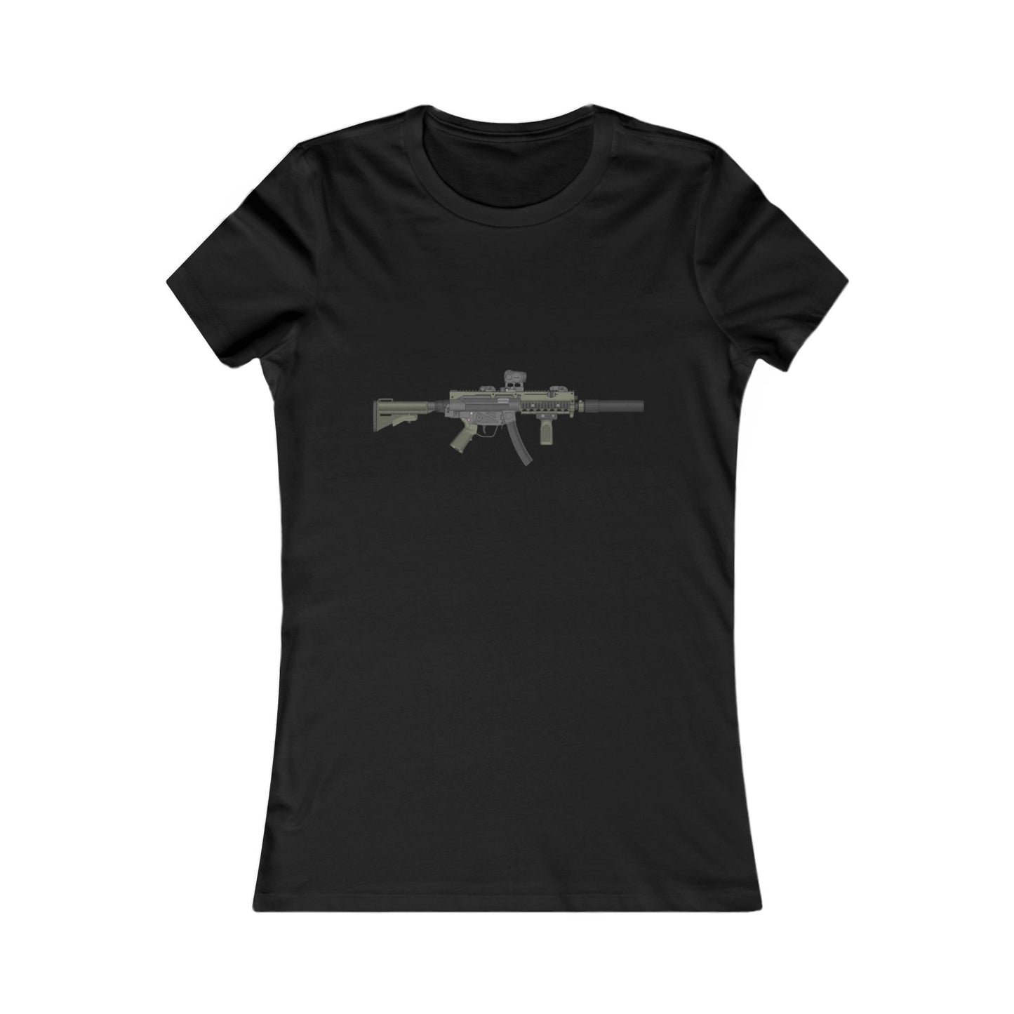 'HAHN TACTICAL DIV.' - MP5 - WOMENS SHORT SLEEVE TEE