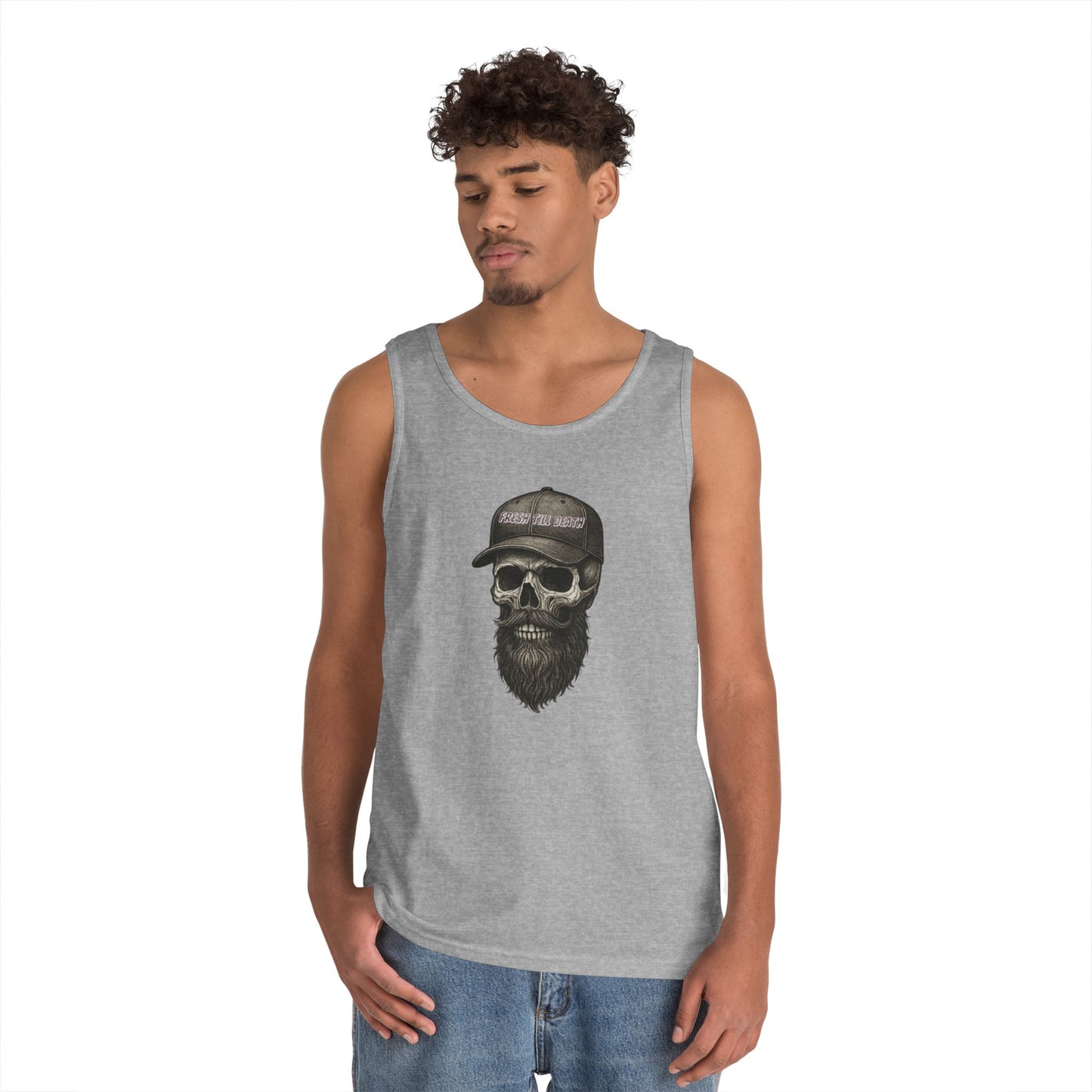 'FRESH TILL DEATH' RENEGADE - UNISEX HEAVY COTTON TANK TOP