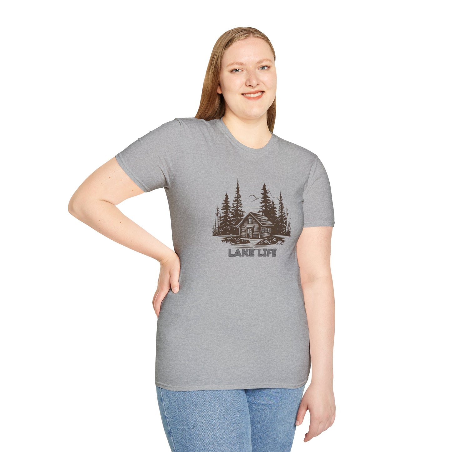 'HAHN' - LAKE LIFE - UNISEX SOFTSTYLE TEE