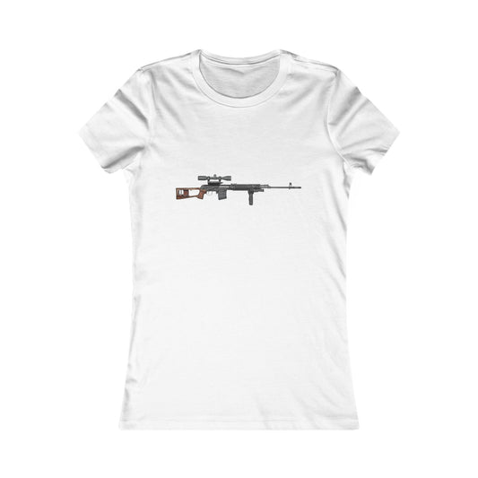 'HAHN TACTICAL DIV.' - DRAGUNOV - WOMENS SHORT SLEEVE TEE