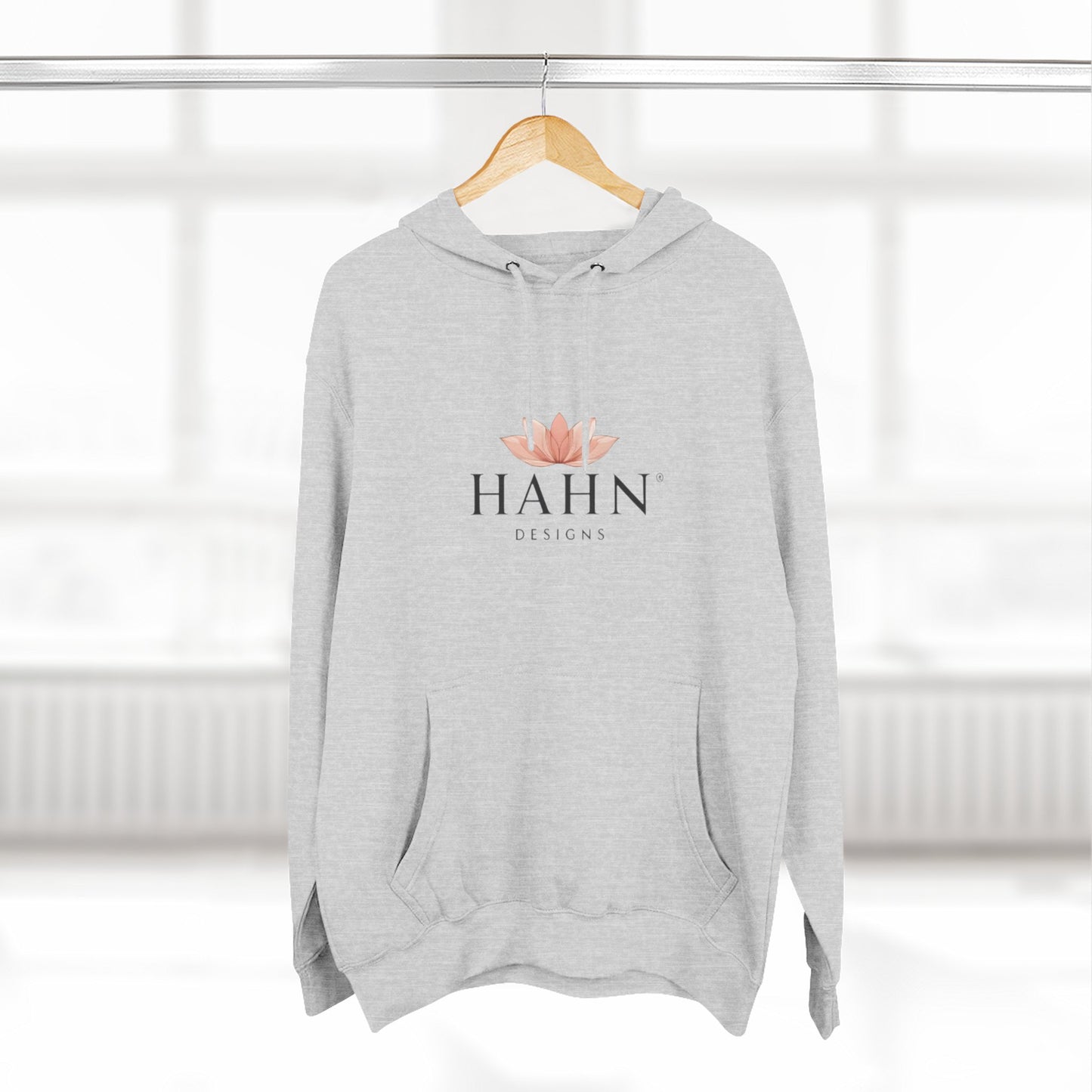'HAHN' LOTUS - WOMENS FLEECE THREE PANEL HOODIE