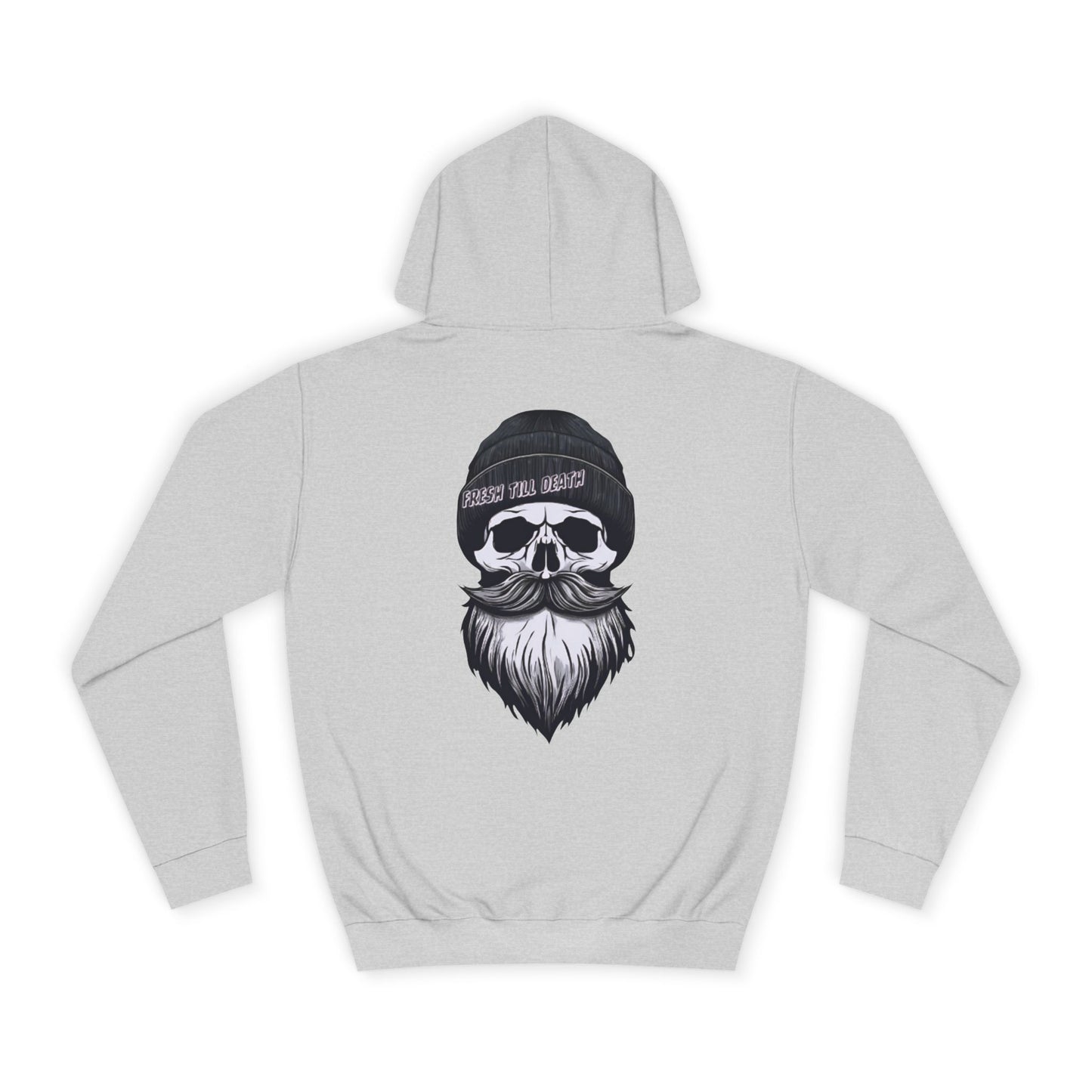 'FRESH TILL DEATH' - Hipster - UNISEX COLLEGE HOODIE