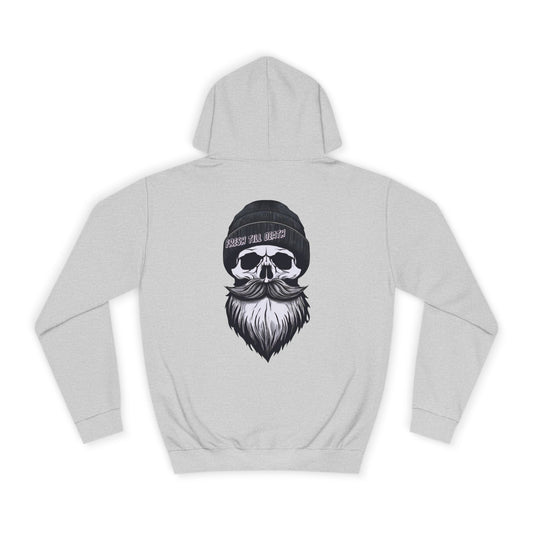 'FRESH TILL DEATH' - Hipster - UNISEX COLLEGE HOODIE